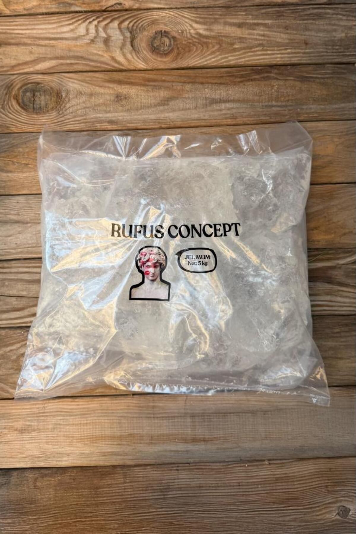 DEKORANLA Şeffaf jel mum 5 kg, parlak ve uzun süreli kullanım için ideal seçenek