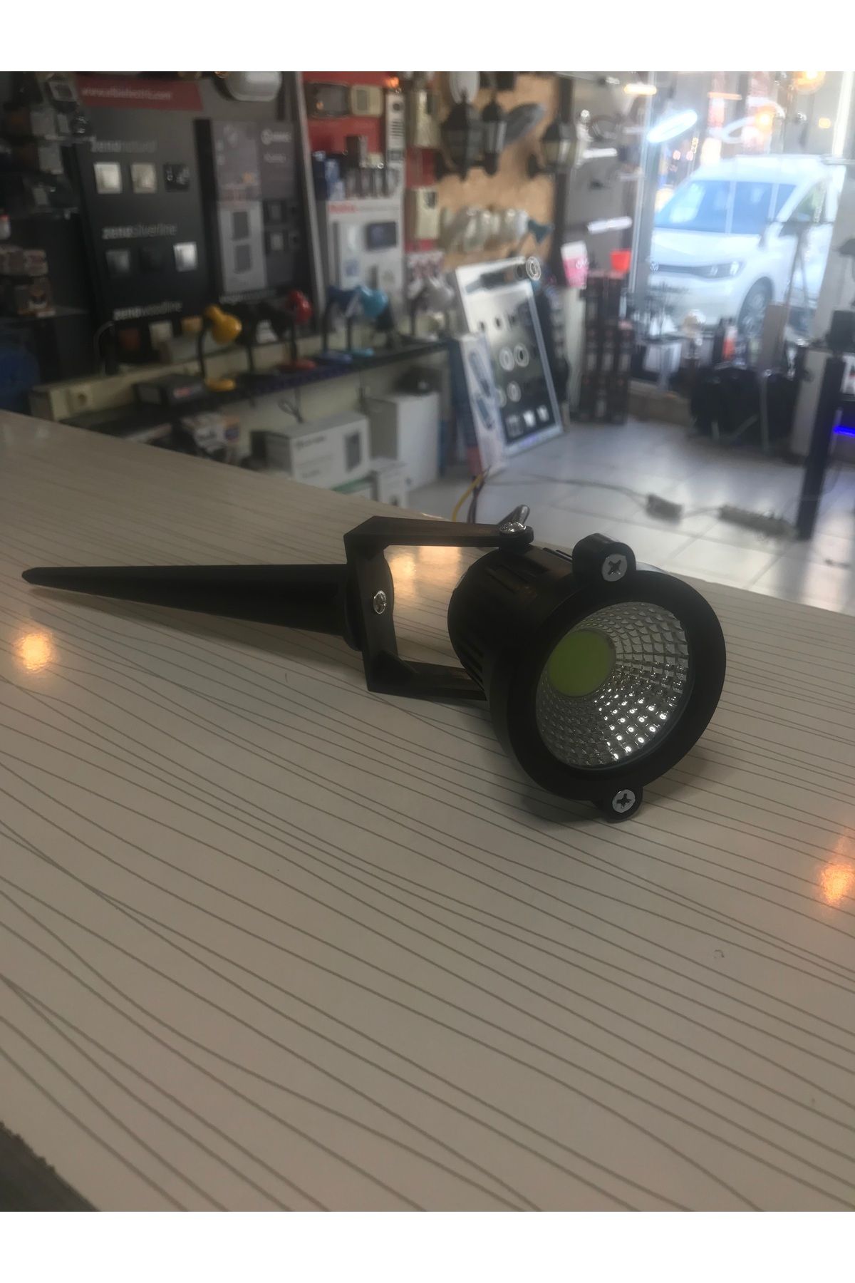 K2 7 WATT SMD LED KAZIKLI ÇİM ARMATÜRÜ K2 YEŞİL