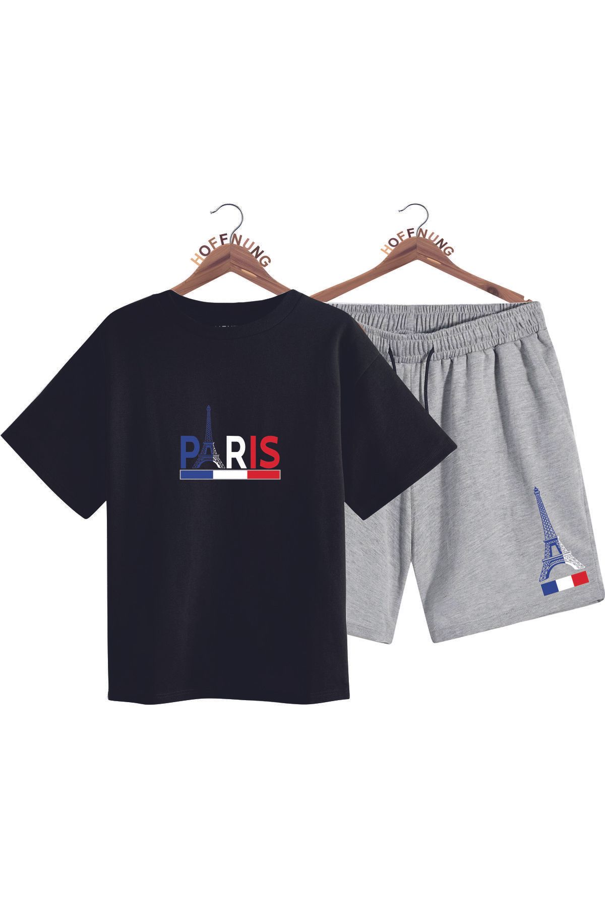 HOFFNUNG full shorts EIFFEL TOWER oversize