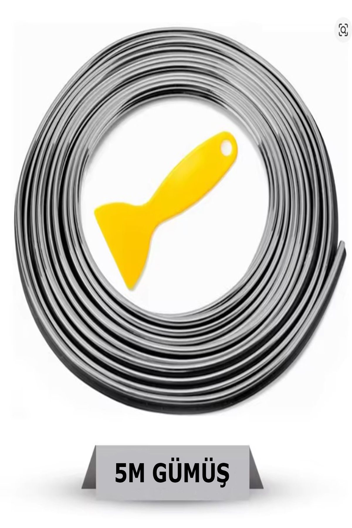 Tor Store Oto Araç Torpido Direksiyon Konsol Kaplama Şeridi Dekorasyon Bandı Trim Sticker Şeridi (5 Mt)