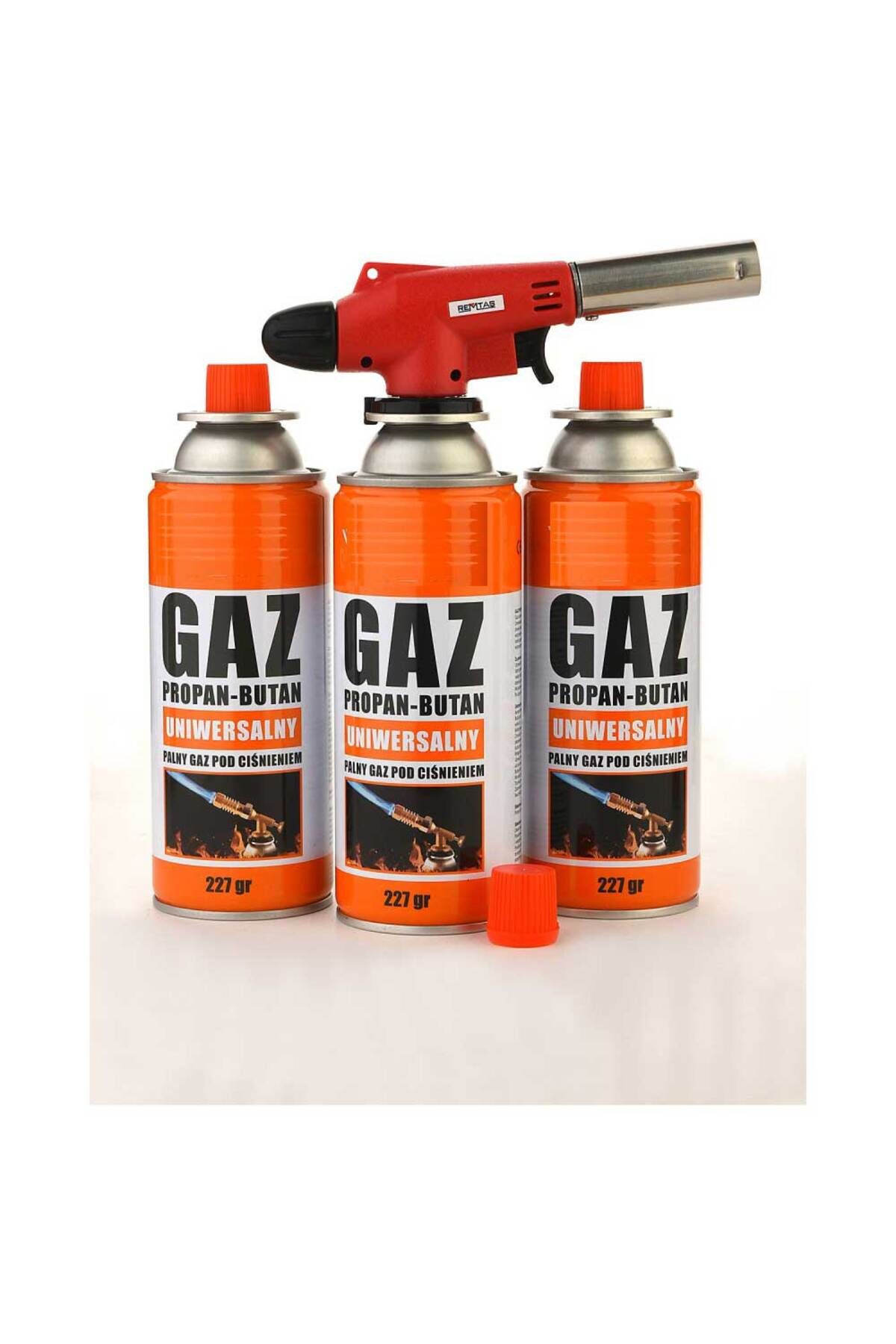Kuzgun Ticaret Kamp Ocak Gazı Valfli Kartuş Pürmüz Eco 6 lı Set