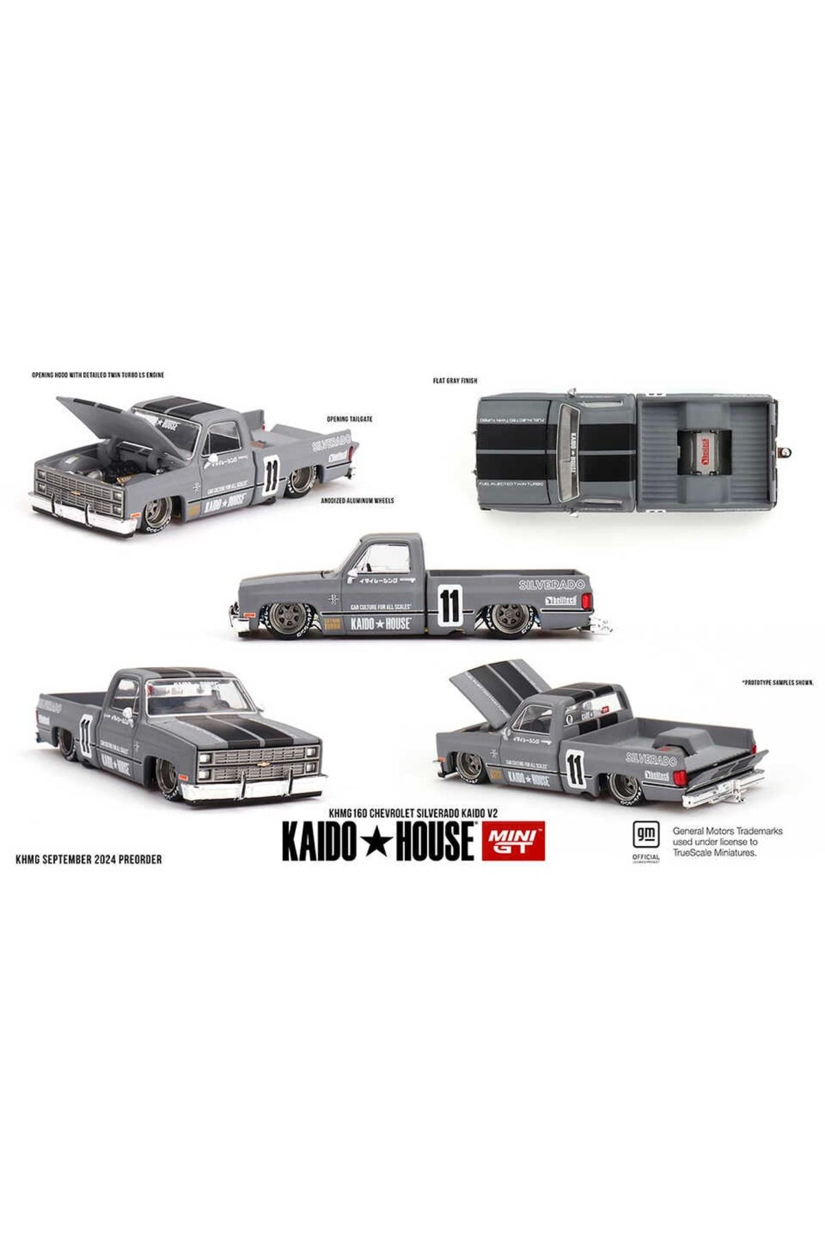 mini gt 1/64 160 [KaidoHouse x MiniGT] Chevrolet Silverado KAIDO V2