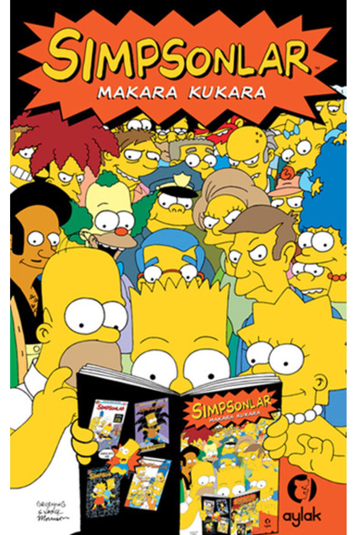 Aylak Kitap Simpsonlar - Makara Kukara