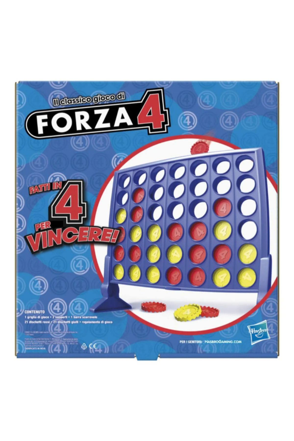 Hasbro-The Classic Game of Connect 4 Grid Board Game 2