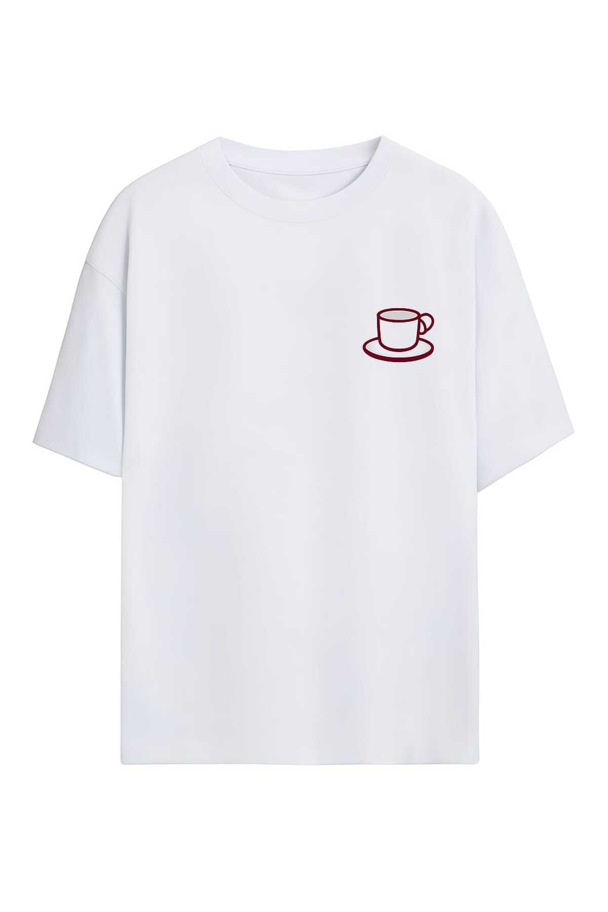 MAGORS GraffTee Unisex Pamuklu Relaxed Fit Yuvarlak Yakalı Baskılı T-shirt