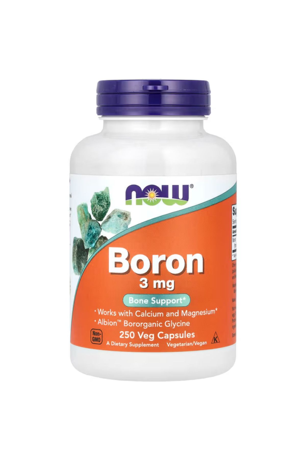 Now Foods , Boron, 3 mg, 250 Veg Capsules