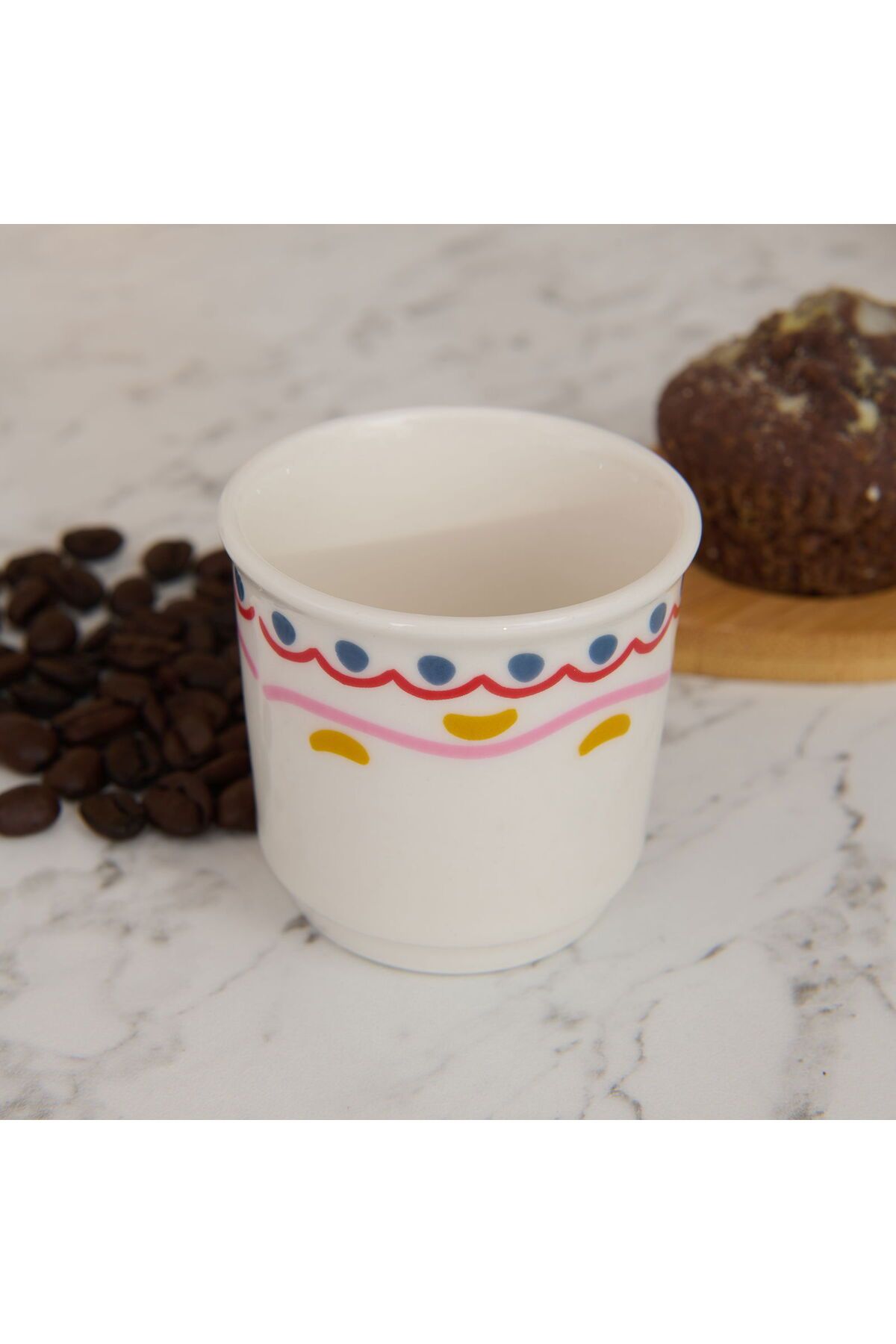 MATMEL Kitchen Magique Espresso Fincanı - Renkli - 80 ml