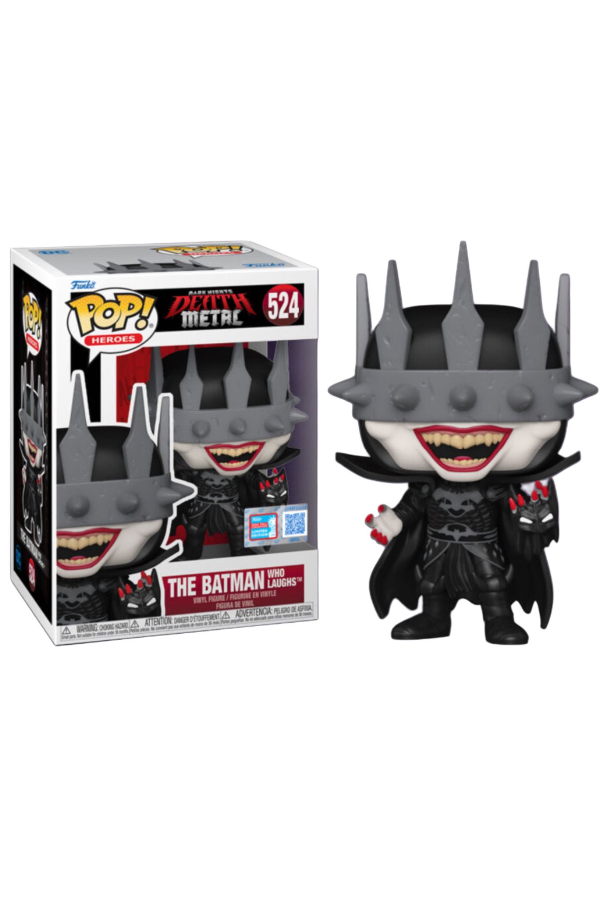 Funko Batman Who Laughs NYCC 2024 Limited Pop #524