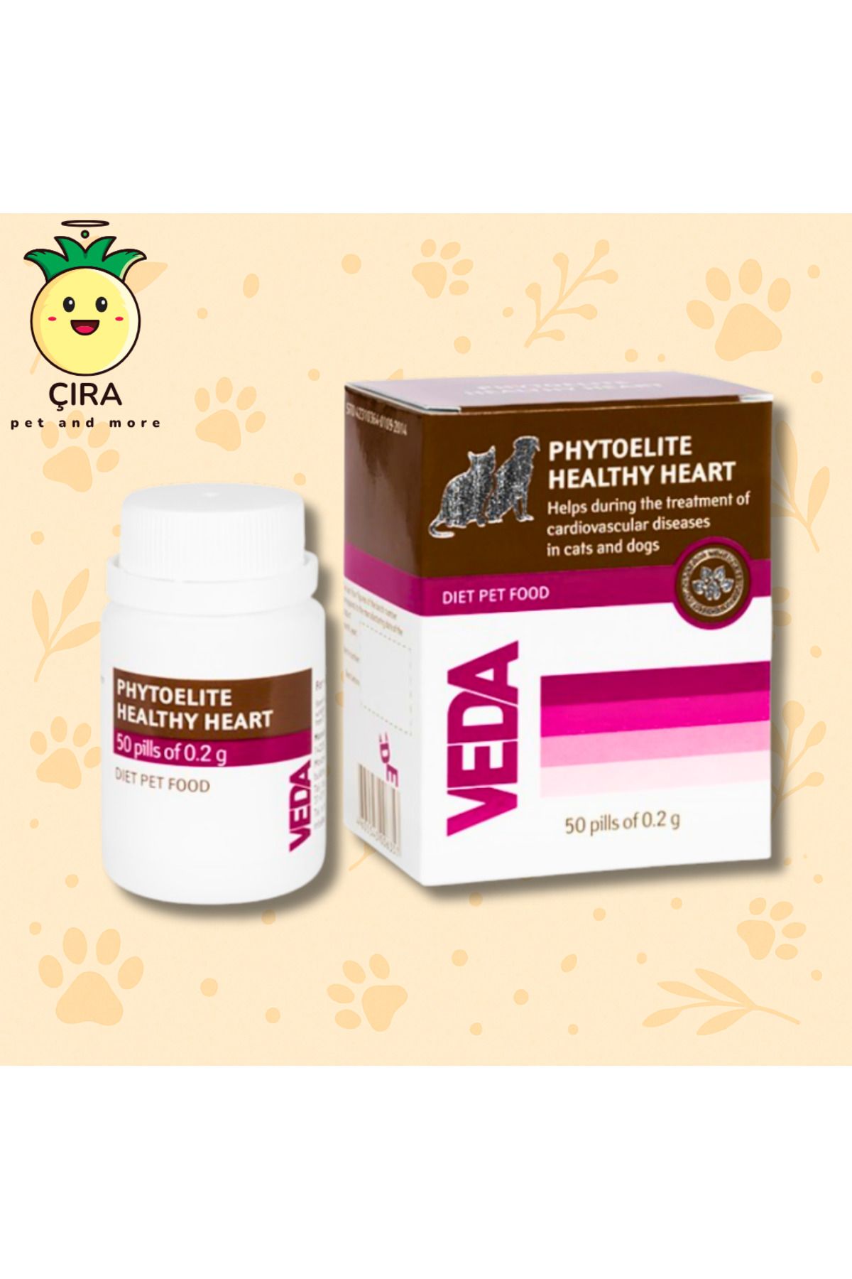 Vedavet Phytoelite Healthy Heart –Destekleyici Bitkisel Sıvı Takviye