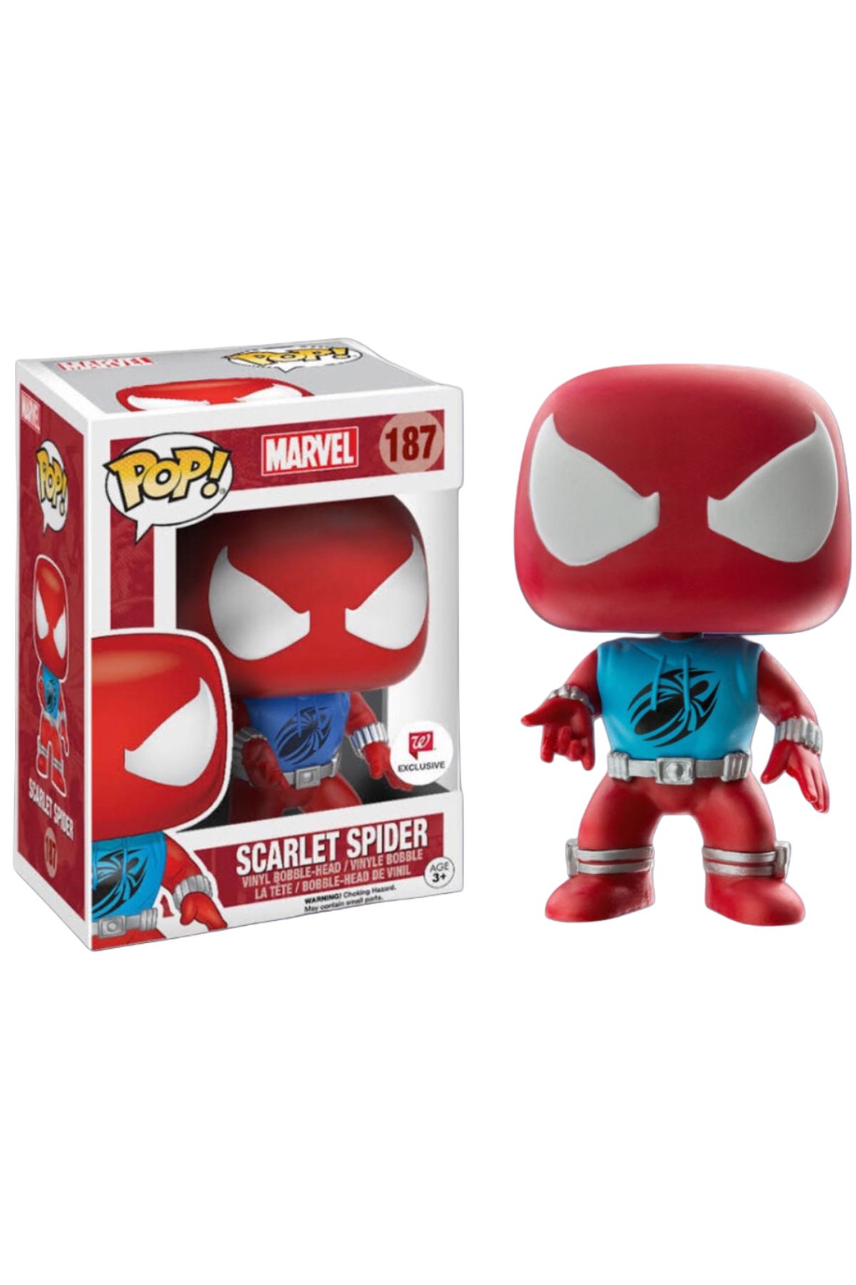 Funko Marvel Spider-Man Scarlet Spider Exclusive Pop! #187