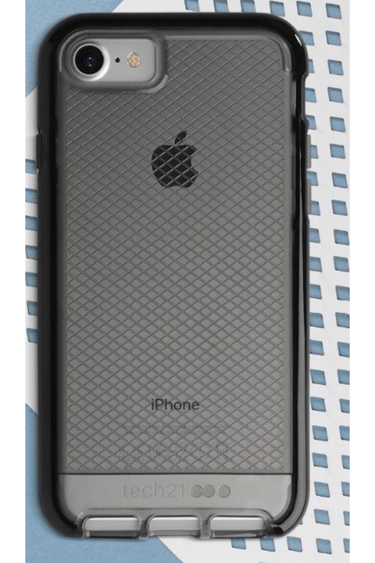 Tech 21-Tech 21 iPhone 7 and 8 Plus Case, Black Transparent 2