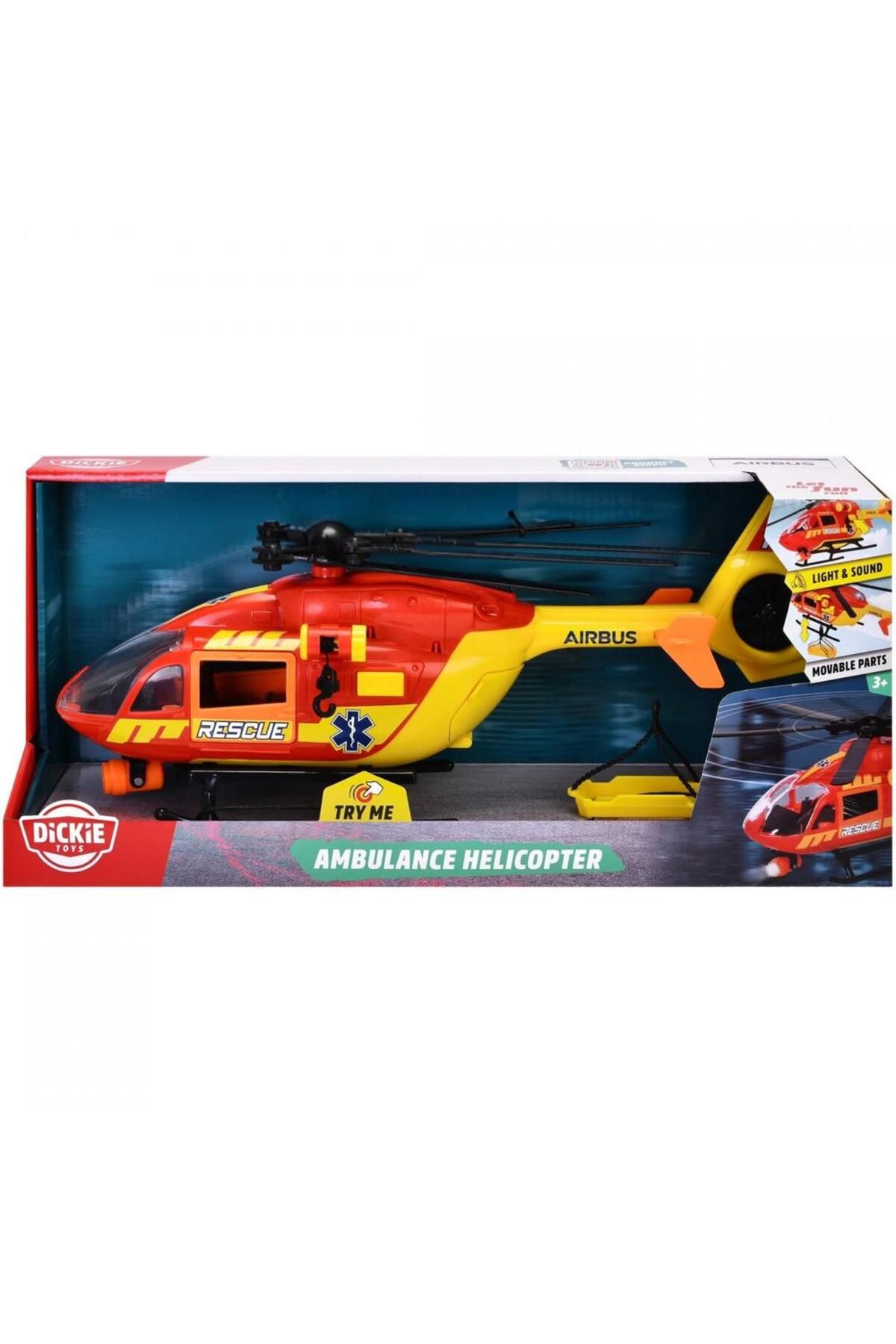 Dickie-Dickie Toys Rescue Helicopter - Airbus H145, 36 cm, scale 1:36 6