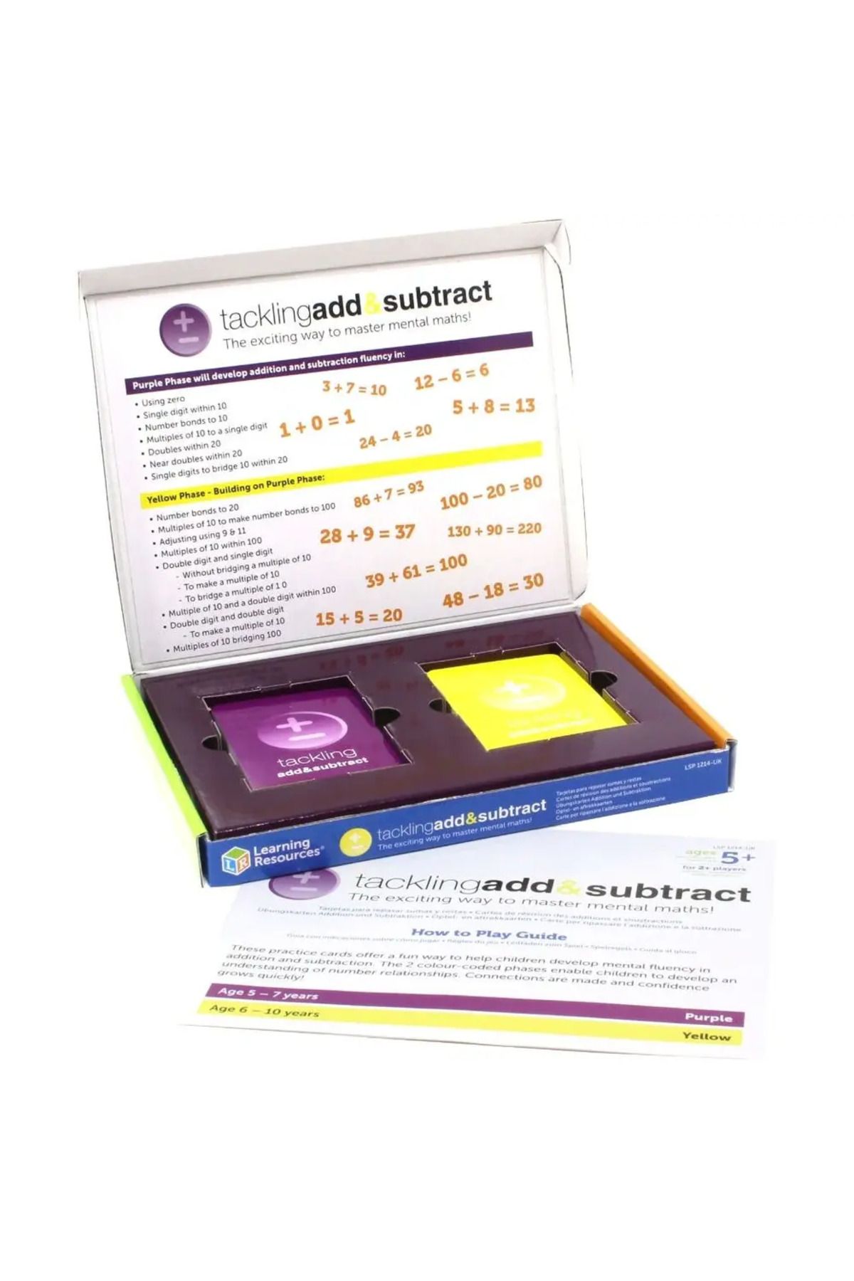 Learning Resources-Card game - Learning Resources - Practice addition and subtraction 2