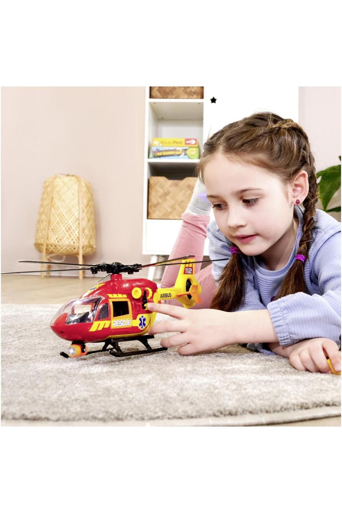 Dickie-Dickie Toys Rescue Helicopter - Airbus H145, 36 cm, scale 1:36 3