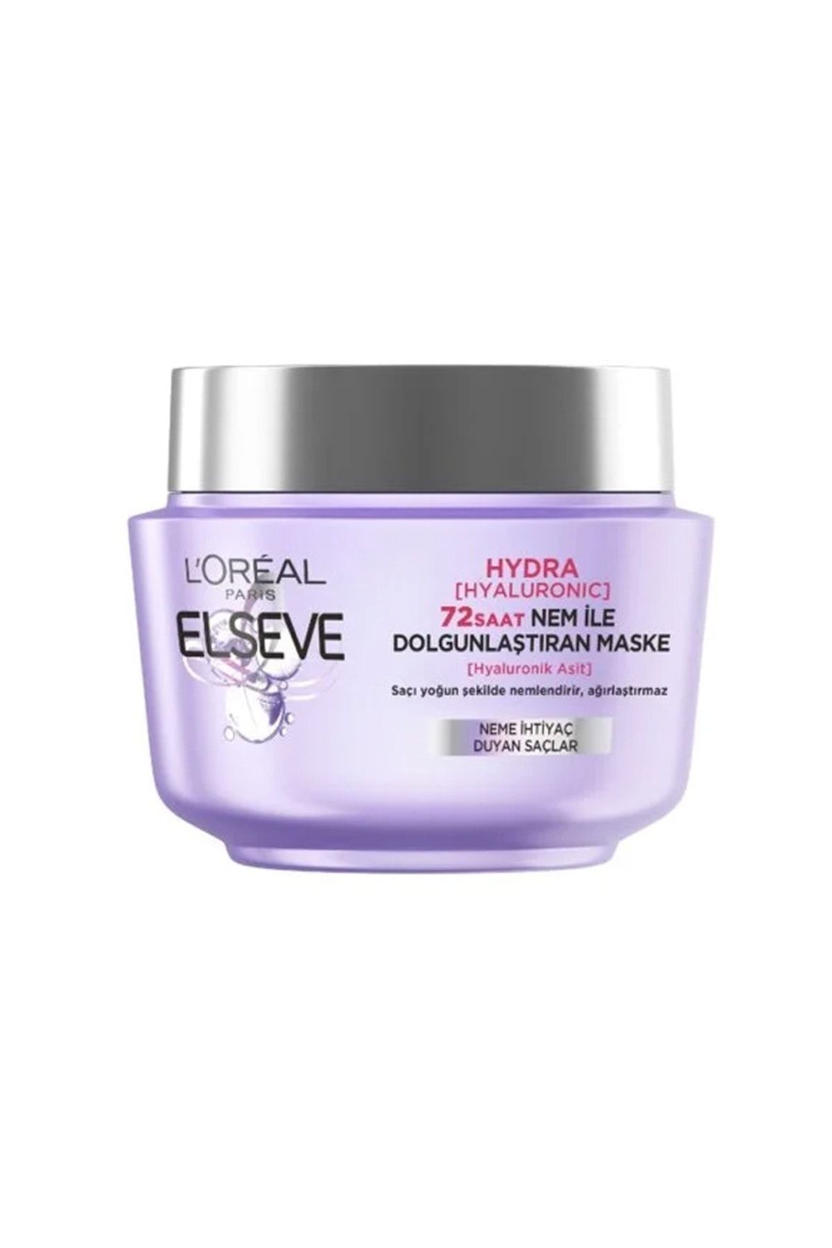ELSEVE Loreal Paris Hydra Hyaluronic 72 Saat Nem Ile Dolgunlaştıran Maske 300 Ml