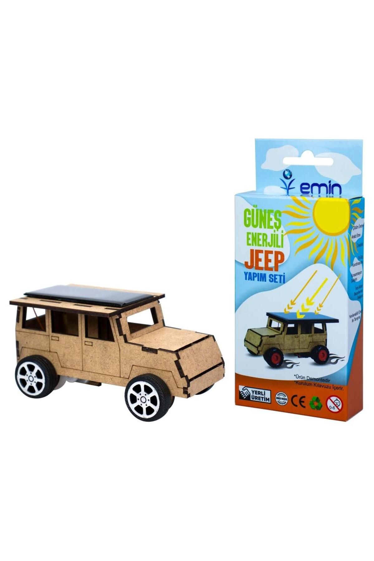 ehobici Güneş Enerjili Jeep Yapım Seti