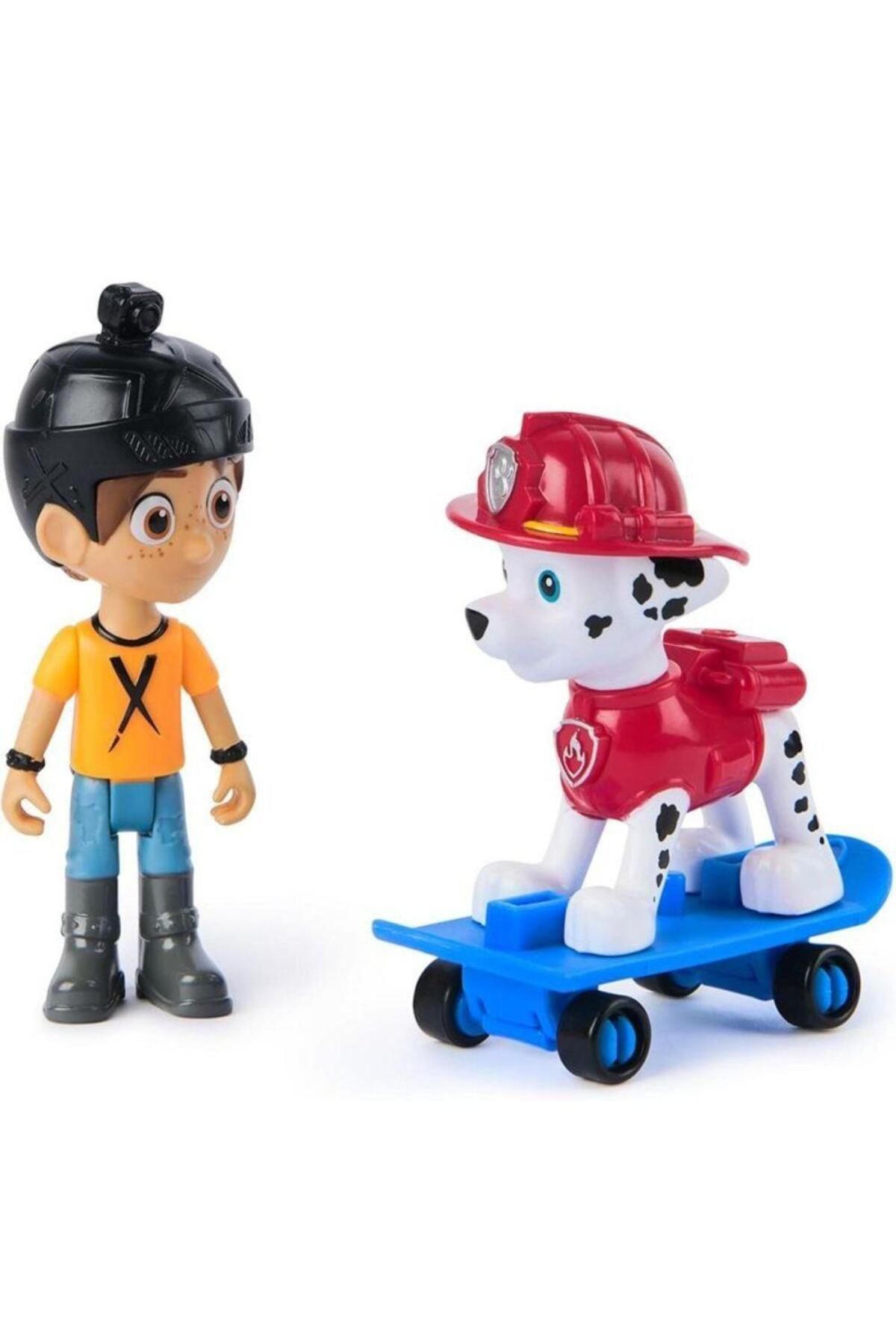 PAW PATROL-Set of figures Paw Patrol Marshall & Daring Danny X 3