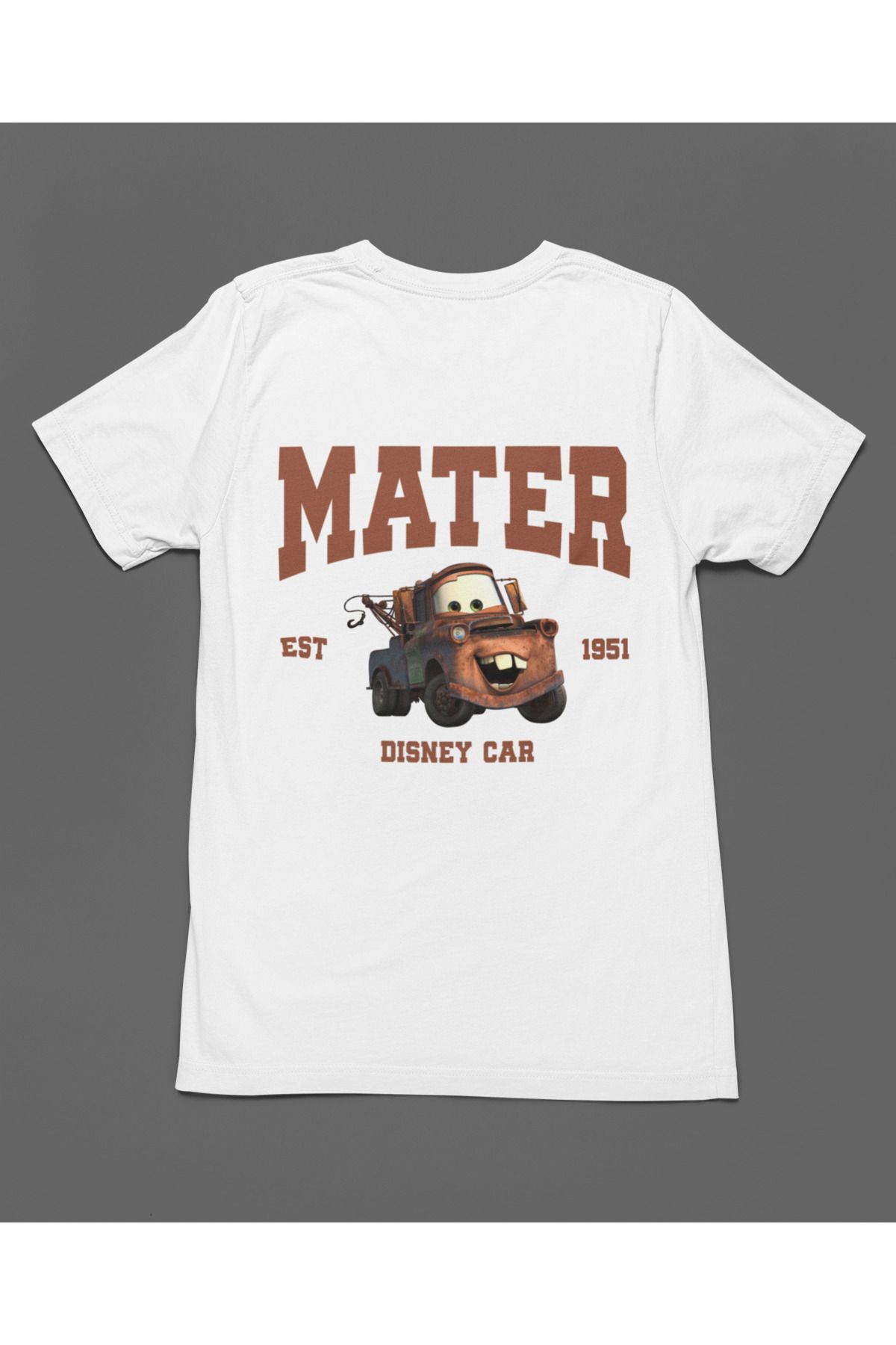 Bumeta Mater Arabalar Cars Şimşek McQeen Unisex Tişört T-Shirt