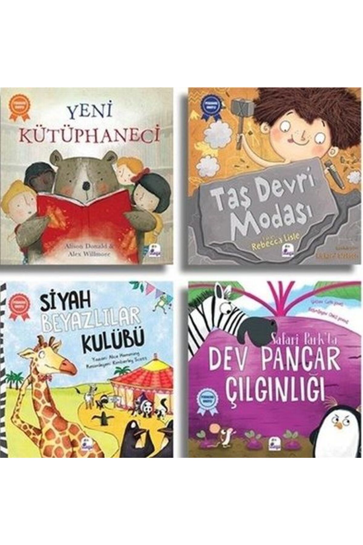 İndigo Kitap Set 2 Pedagog Onaylı Hikayeler-4 Kitap Takım