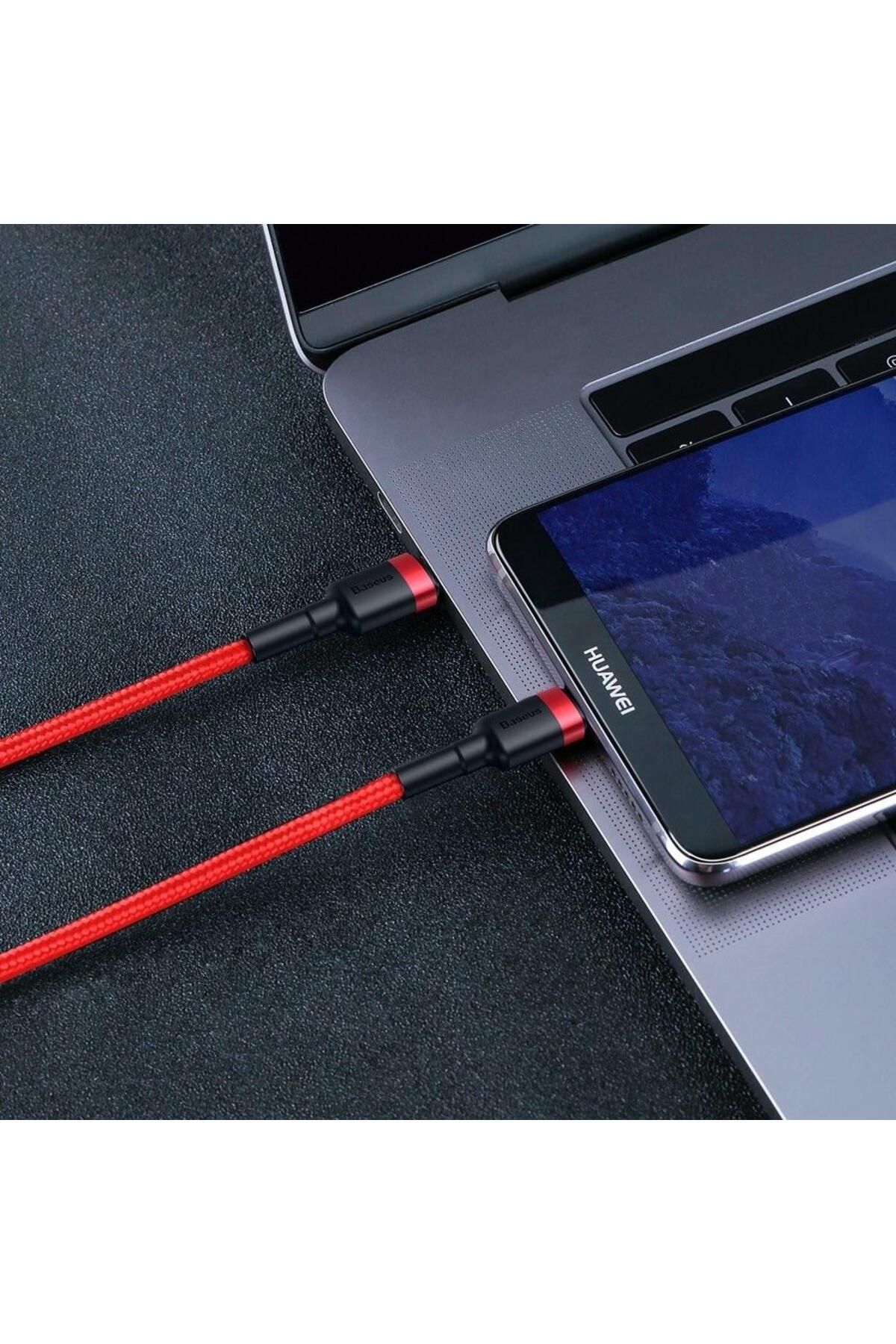 Baseus-BASEUS PD PD2.0 data cable, 60W, USB Type C, 20V, 3A, QC3.0, 1m (Black) 8