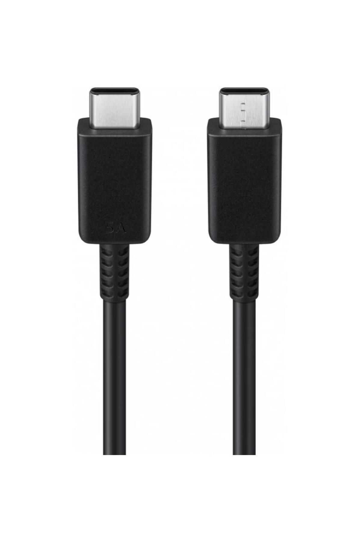 Samsung-Cablu de date Samsung GP-TOU021RFDBW / EP-DN975BBE Tip-C la Tip-C, 1m, 100 W, Bulk (Negru) 2