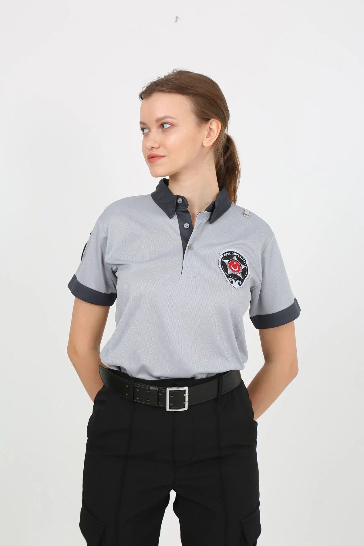 Butik Kadın Özel Güvenlik - Kısa Kollu Tişört