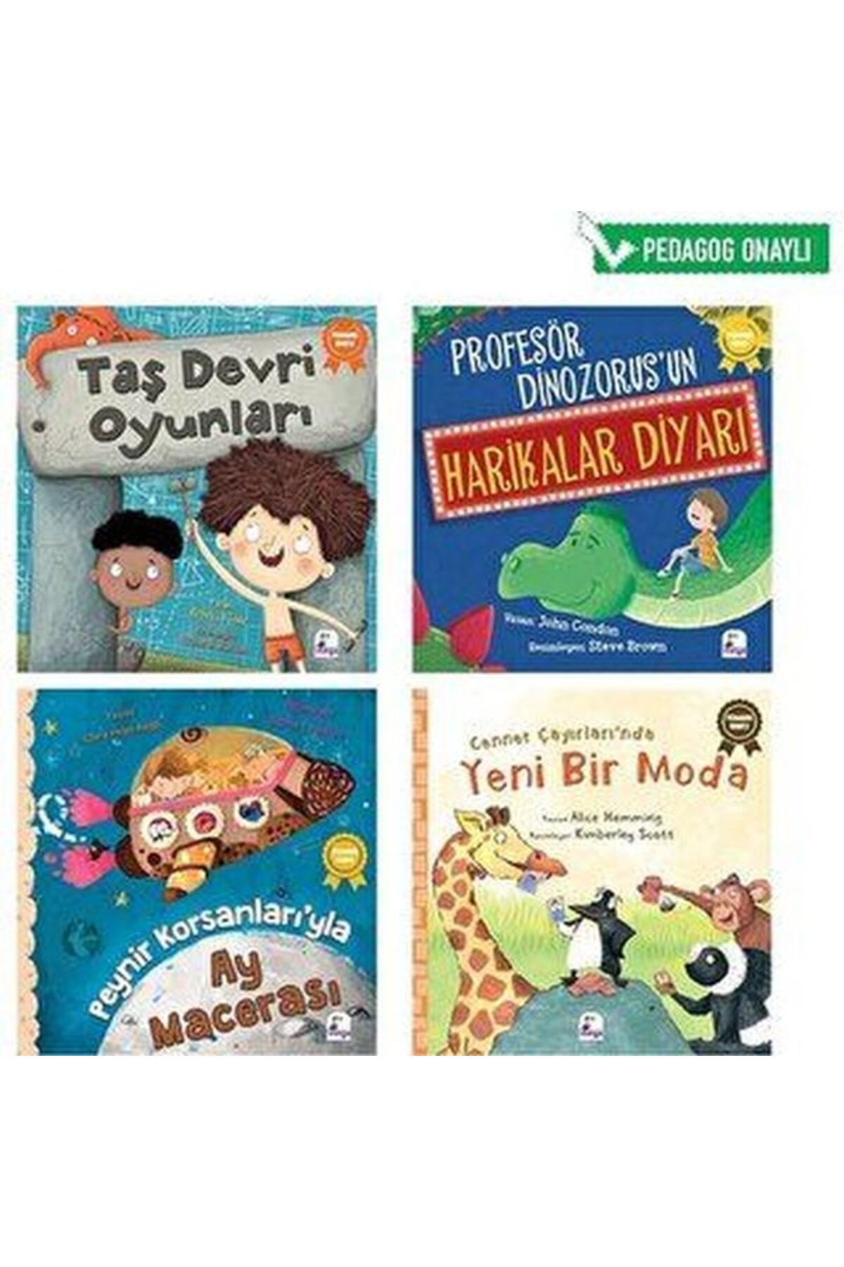 İndigo Kitap Pedagog Onaylı Uyku Vakti Hikayeleri Seti 4 (4 Kitap)