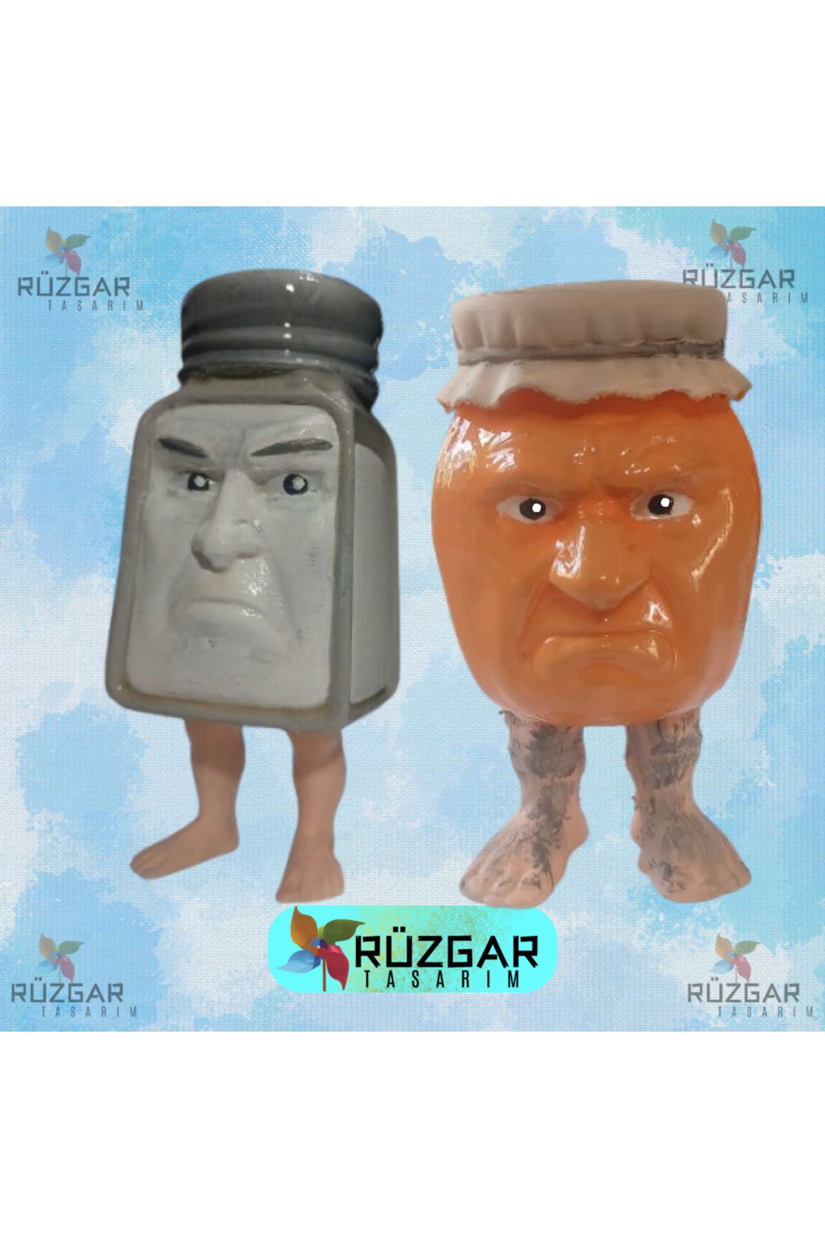 Rüzgar Tasarım Garamaraman Tung Tung Sahur Karakteri 10 Cm Figür