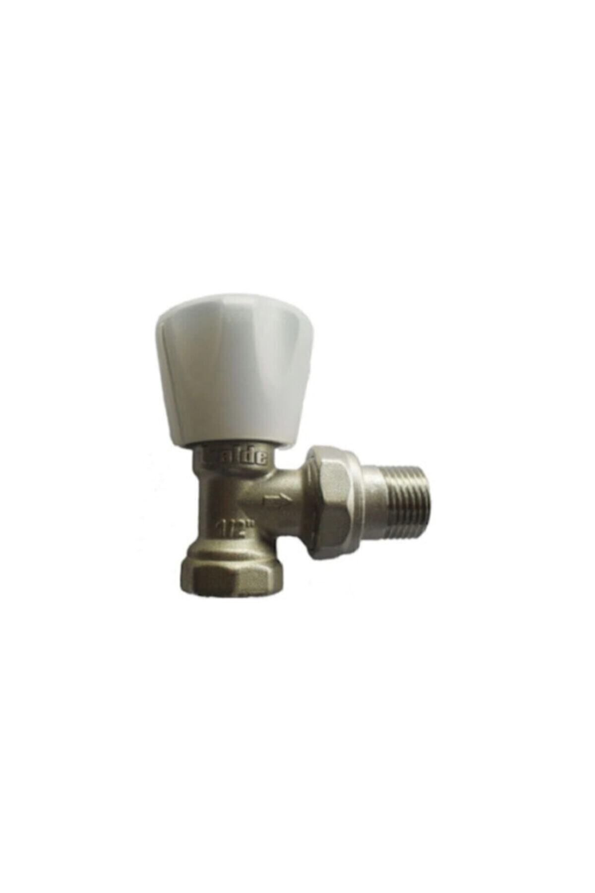 Elioure TR 1/2" Köşe Radyatör Vanası Ts579-3391 (AĞIR TİP) Tesisat Malzemeleri