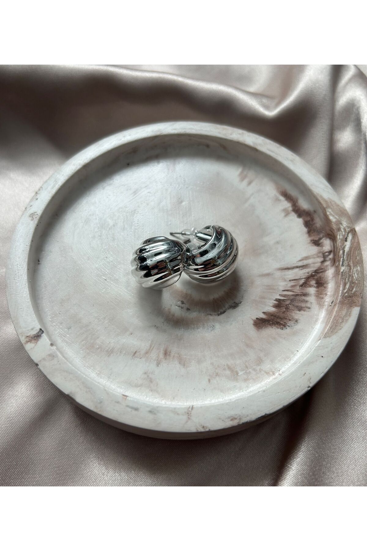 NEK Brand Silver Gold Küpe
