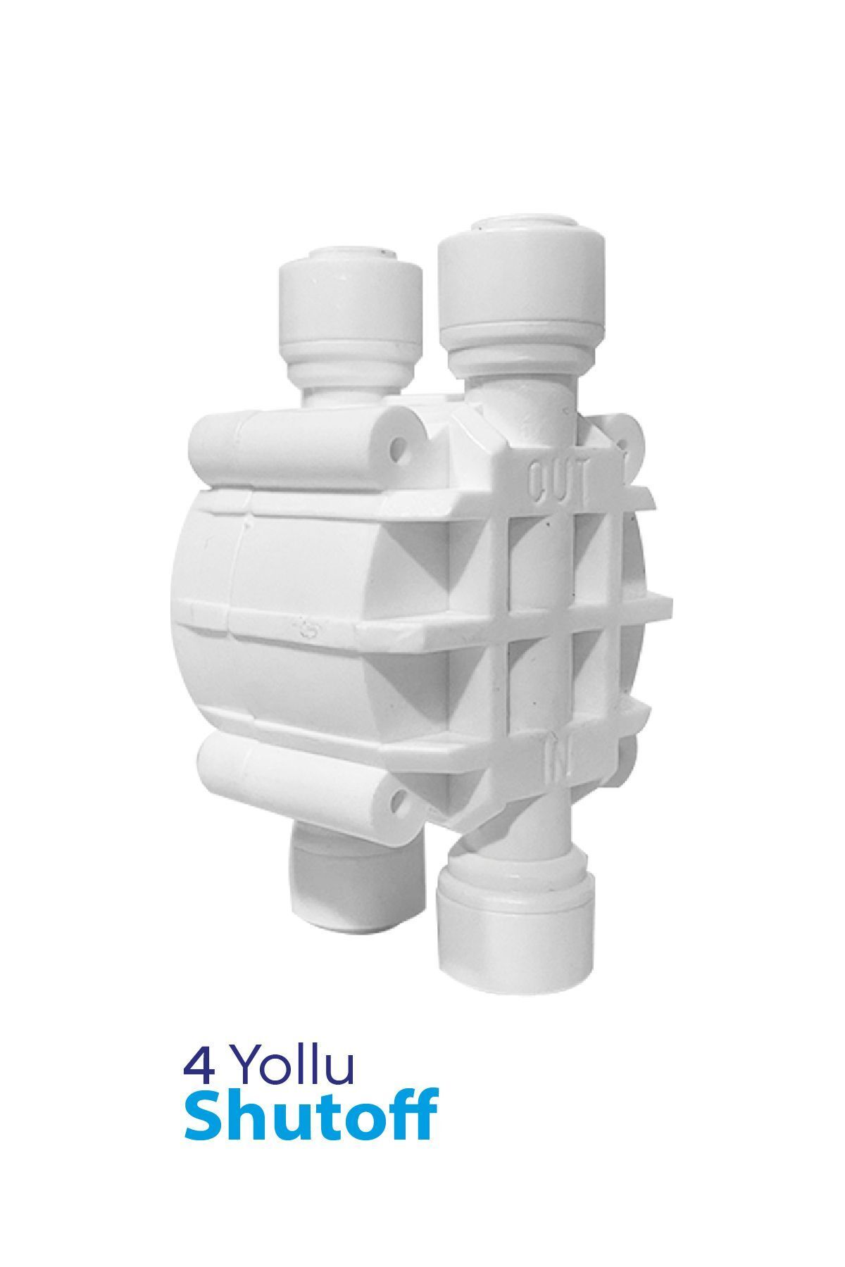 Elioure TR Su Arıtma Cihazları Için Shutoff Valve Dört Yollu Vana Filtre Set