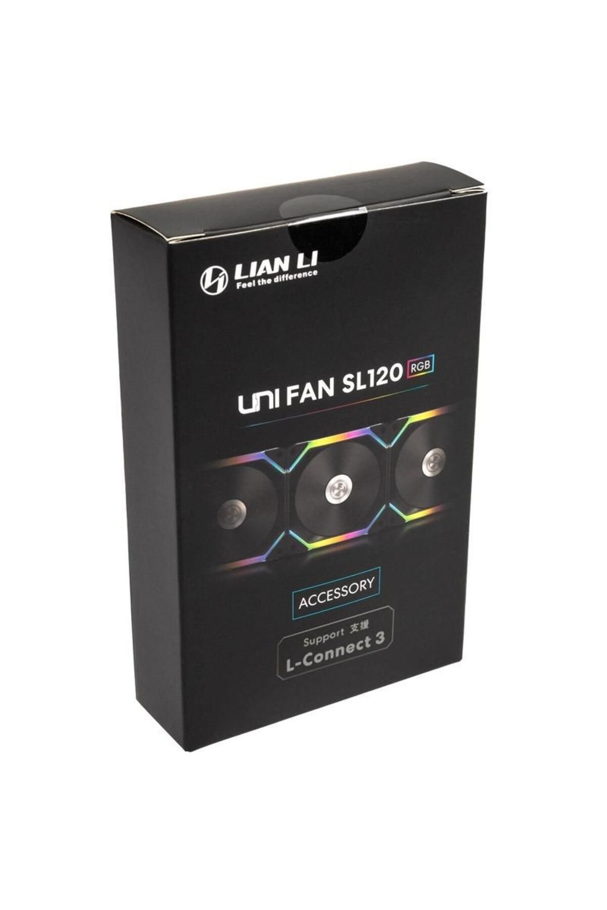 Lian Li-Lian Li SL UNI FAN Controller, L-Connect 3.0, speed and lighting control (Black) 9