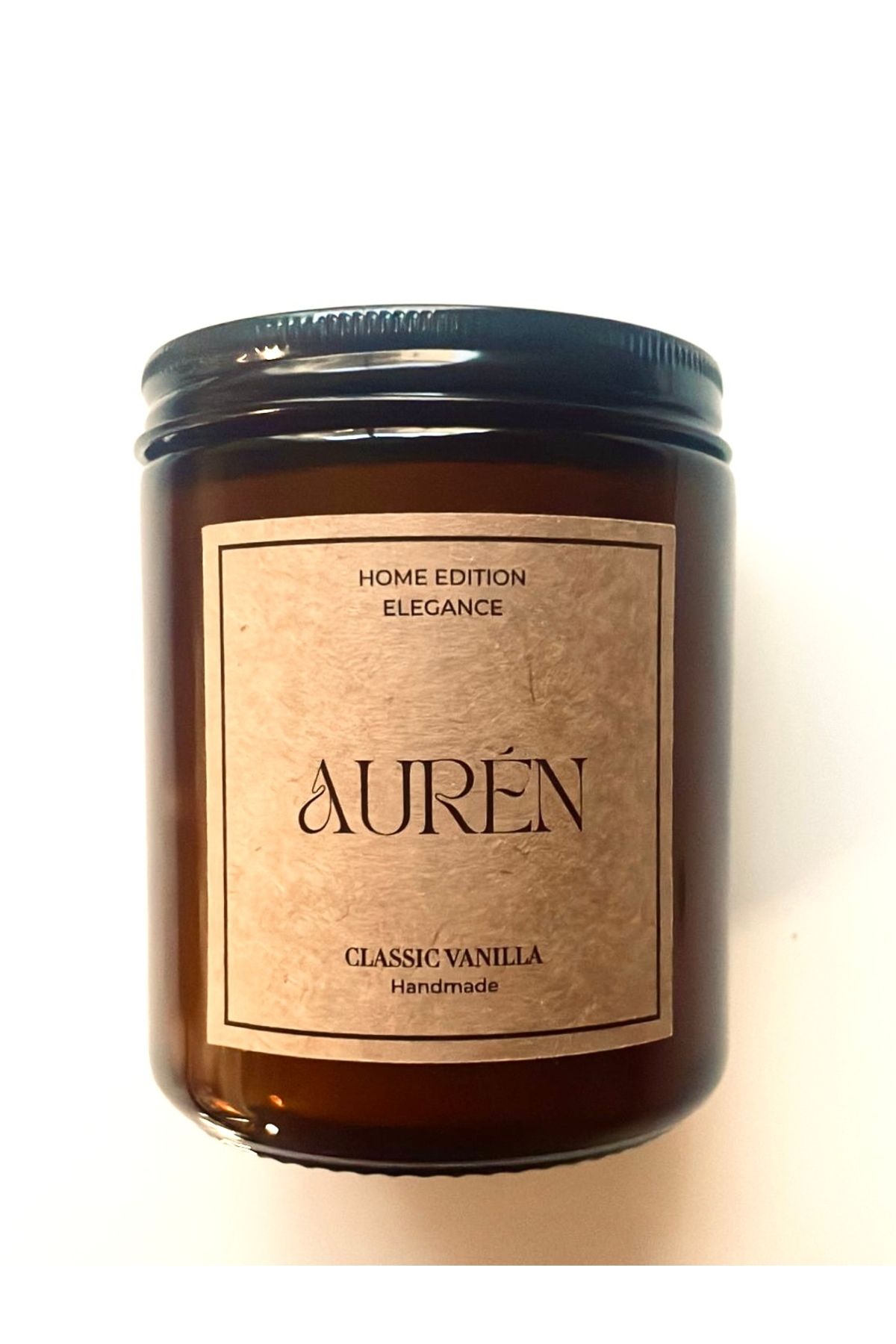 AUREN HOME - Essenc 240g Kokulu Mum Vegan Doğal Renkli %100 Soya Wax