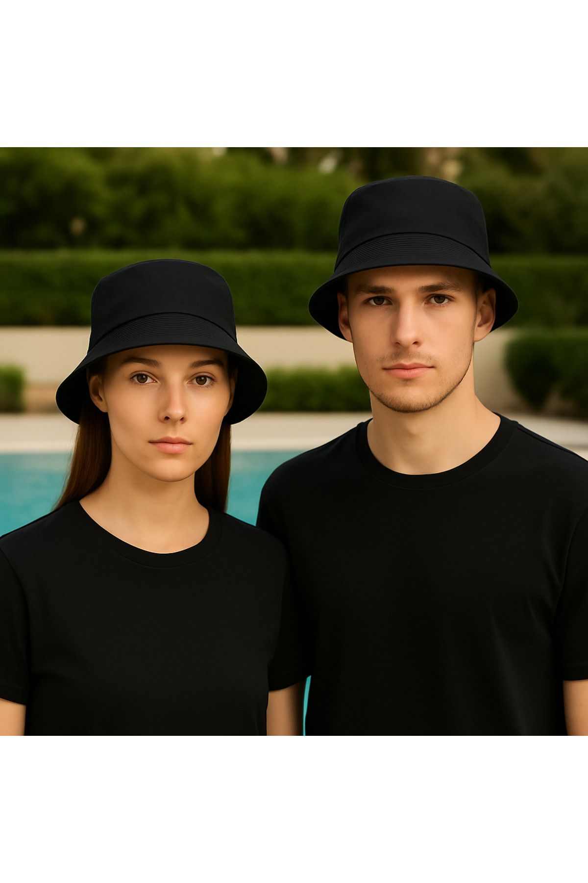 Çeşme Home Unisex %100 Pamuk Bucket Şapka Renk ve Beden Seçenekli Güneş Şapkası Balıkçı Şapkası