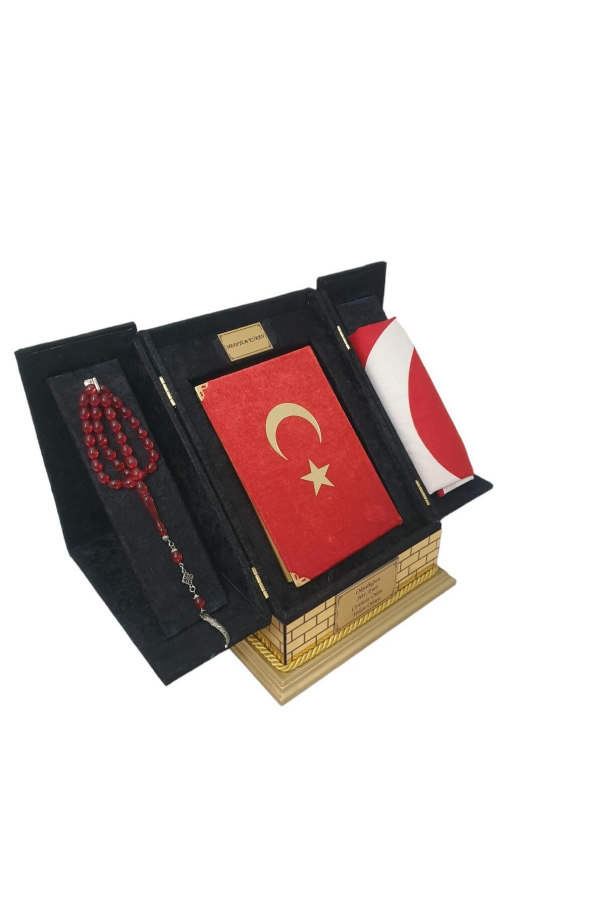 YİGİTECH KABE MAKETLİ BAYRAKLI HAFIZ BOY KURANI KERİM