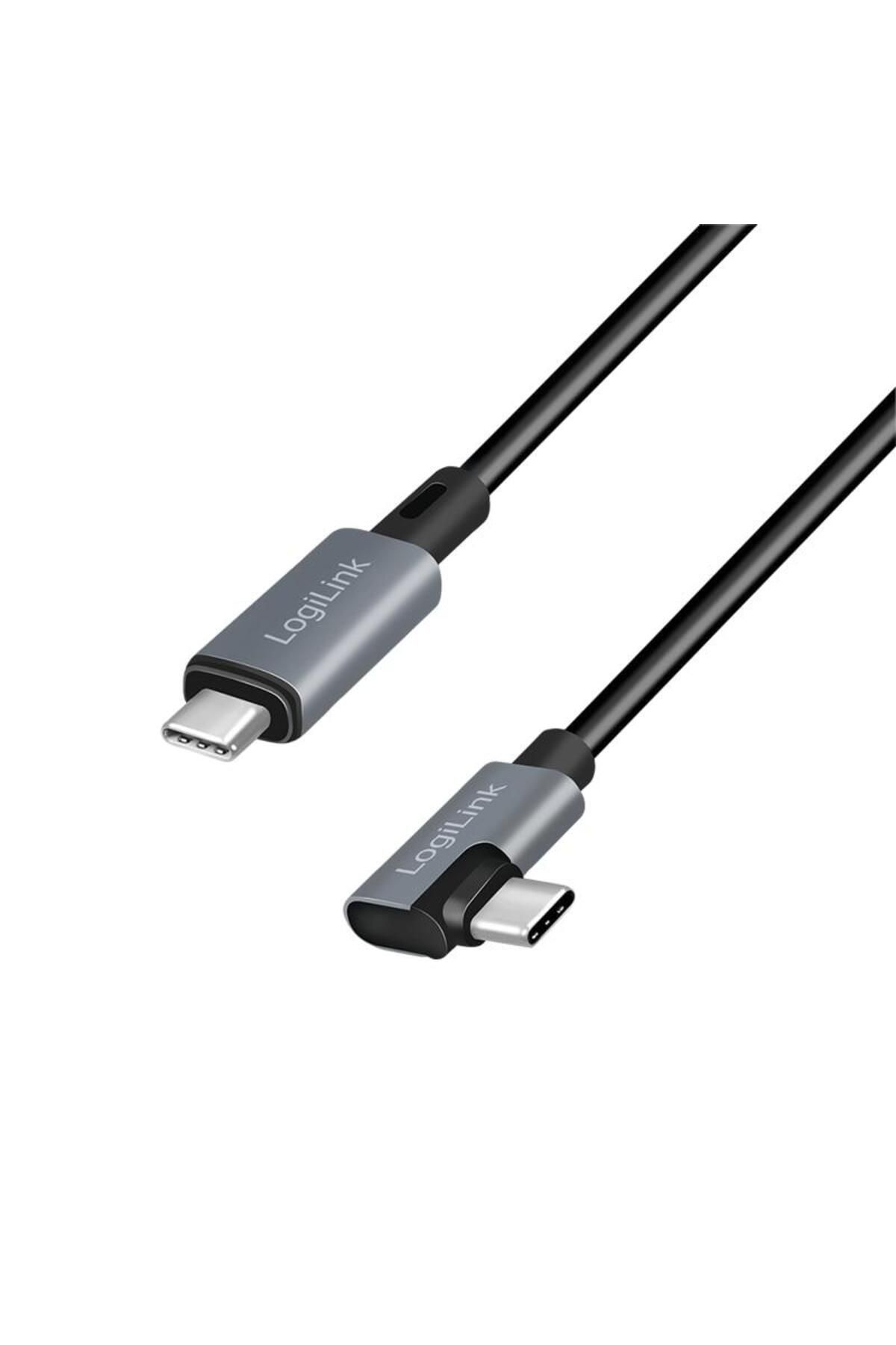 LogiLink-LOGILINK power and data cable, for smartphone, USB 2.0, 1m, PD 100W, 2 x shielded, 1