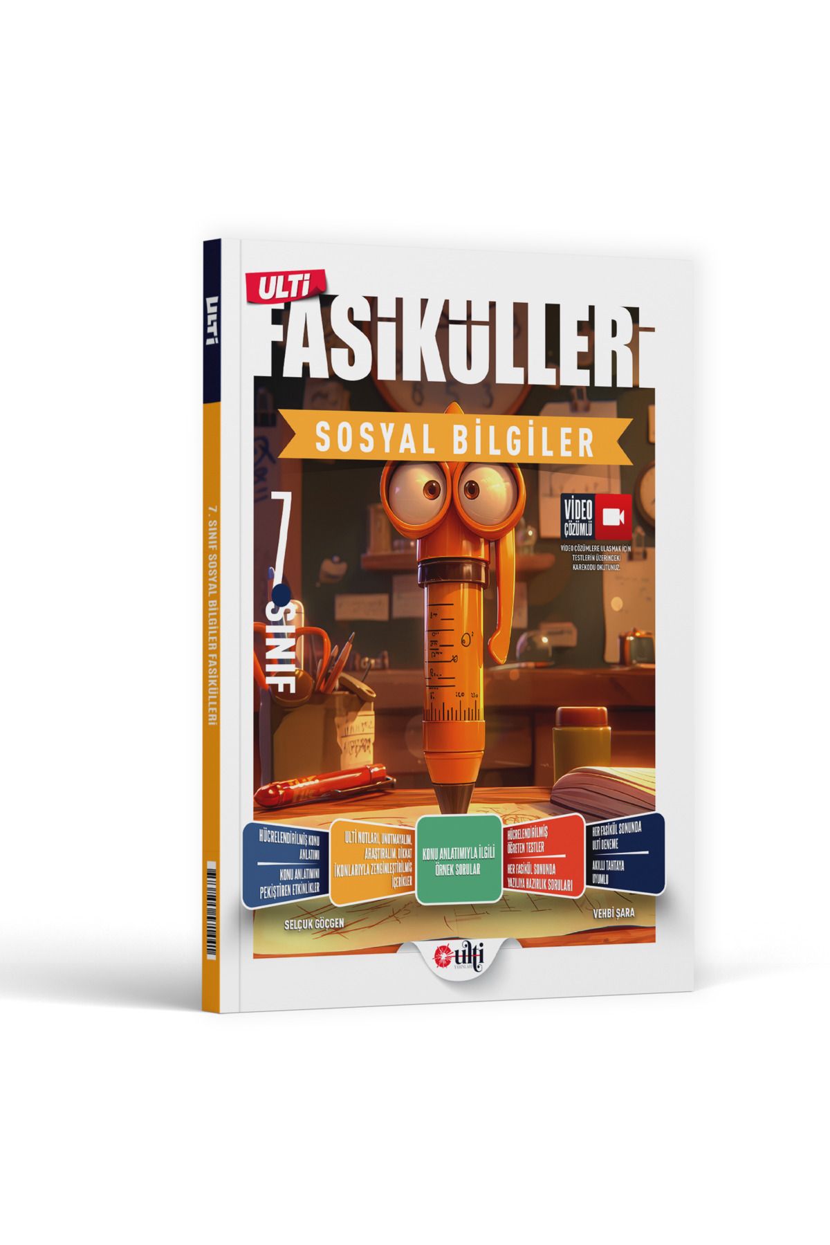 Ulti Yayınları 7. Sınıf Sosyal Bilgiler Video Çözümlü Ulti Fasikülleri Ulti Yayınları