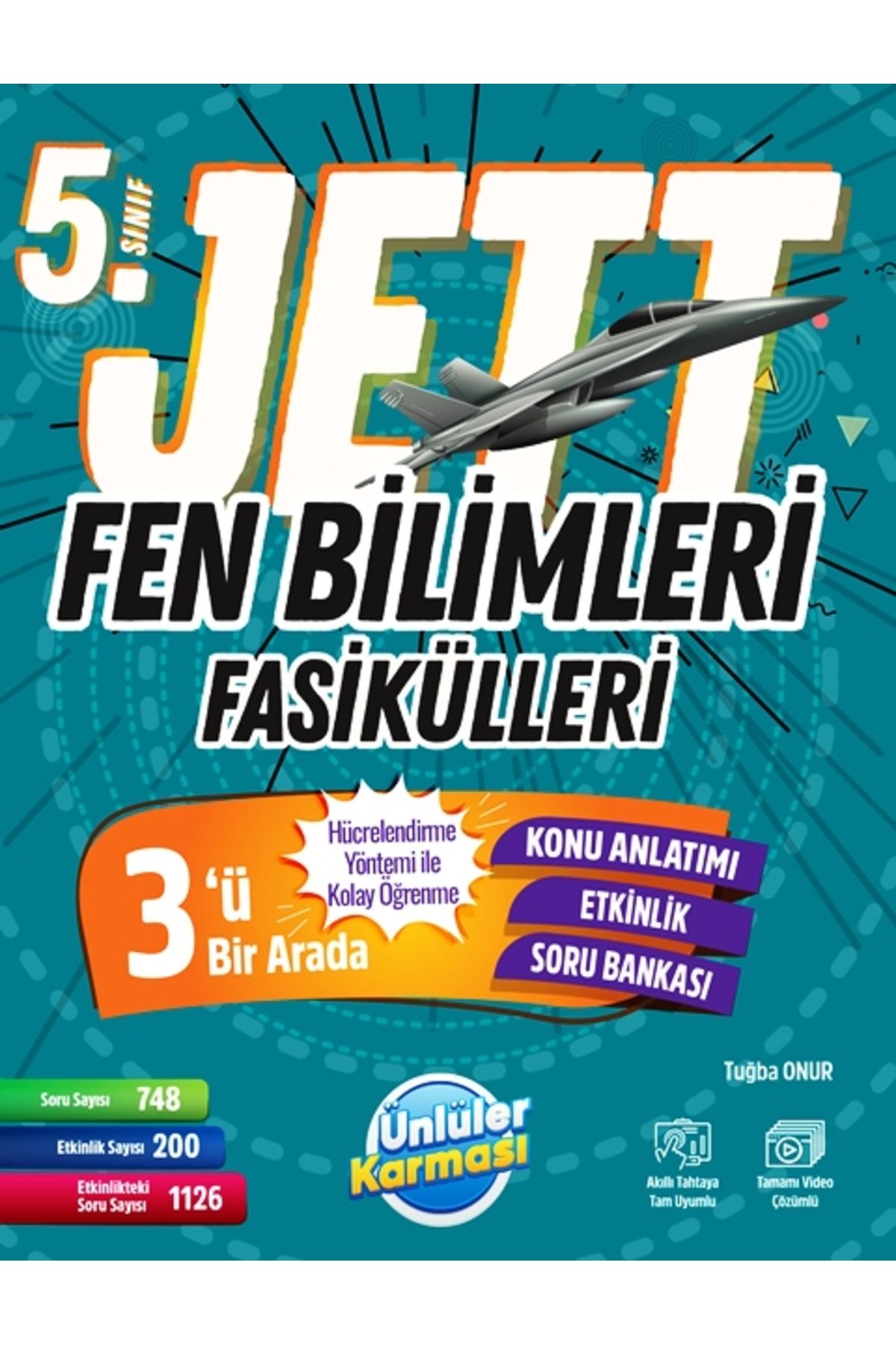 Ünlüler Karması Yayınları 5. Sınıf Jett Fen Bilimleri Fasikülleri