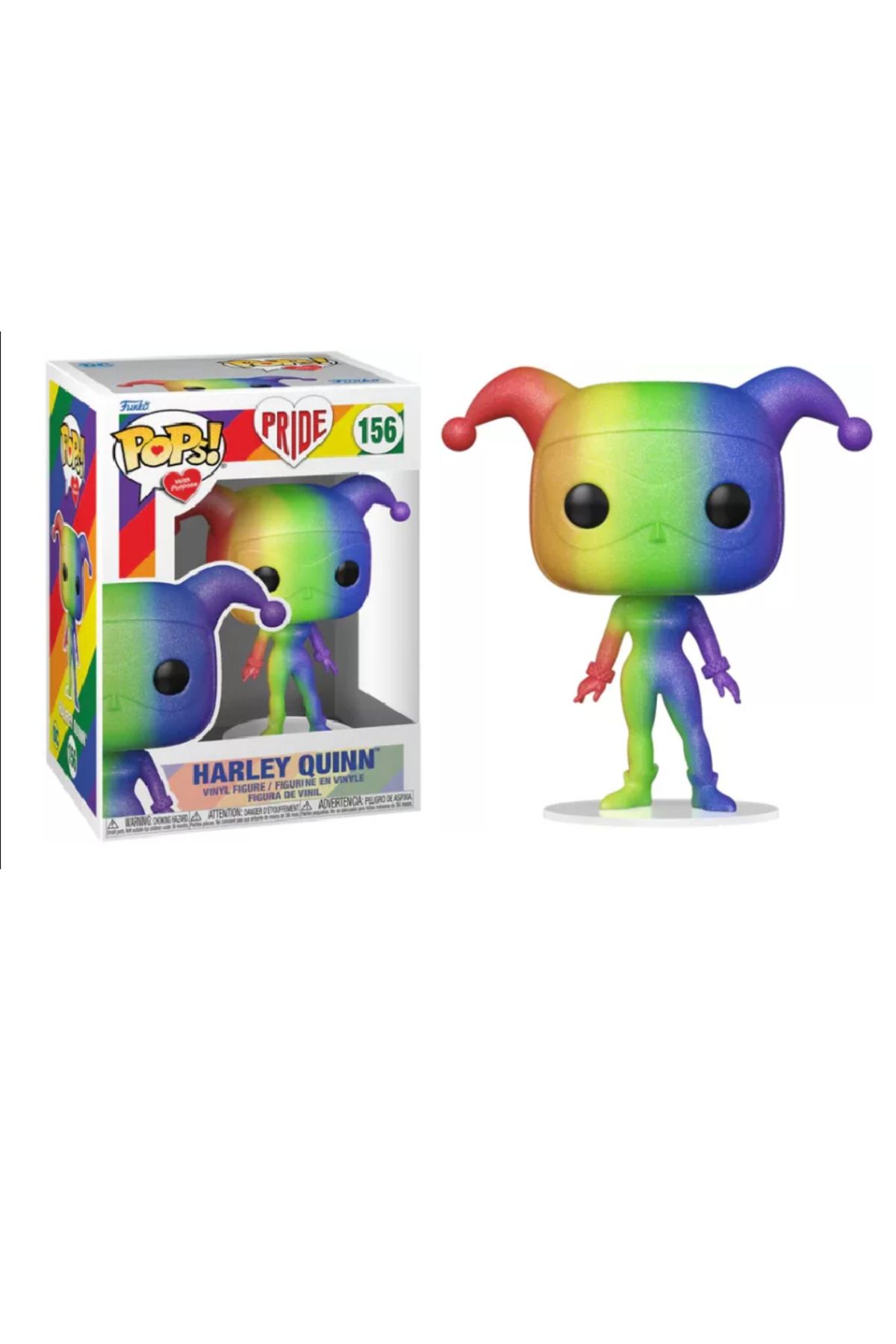 Funko POP N° 156 - Heroes Pride - Harley Quinn