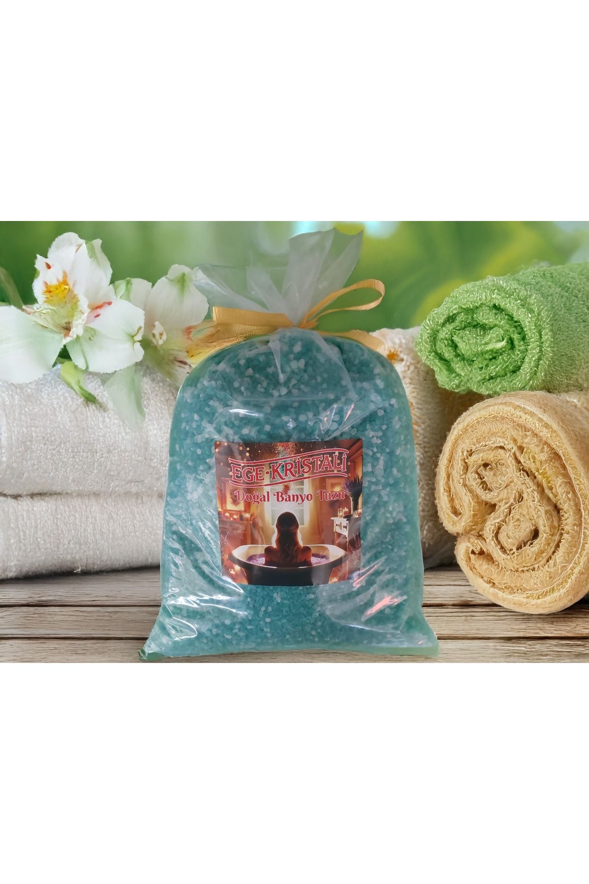 EGE KRİSTALİ EGE KRİSTALİ YLANG ÇİÇEĞİ AROMALI BANYO TUZU 5 KG