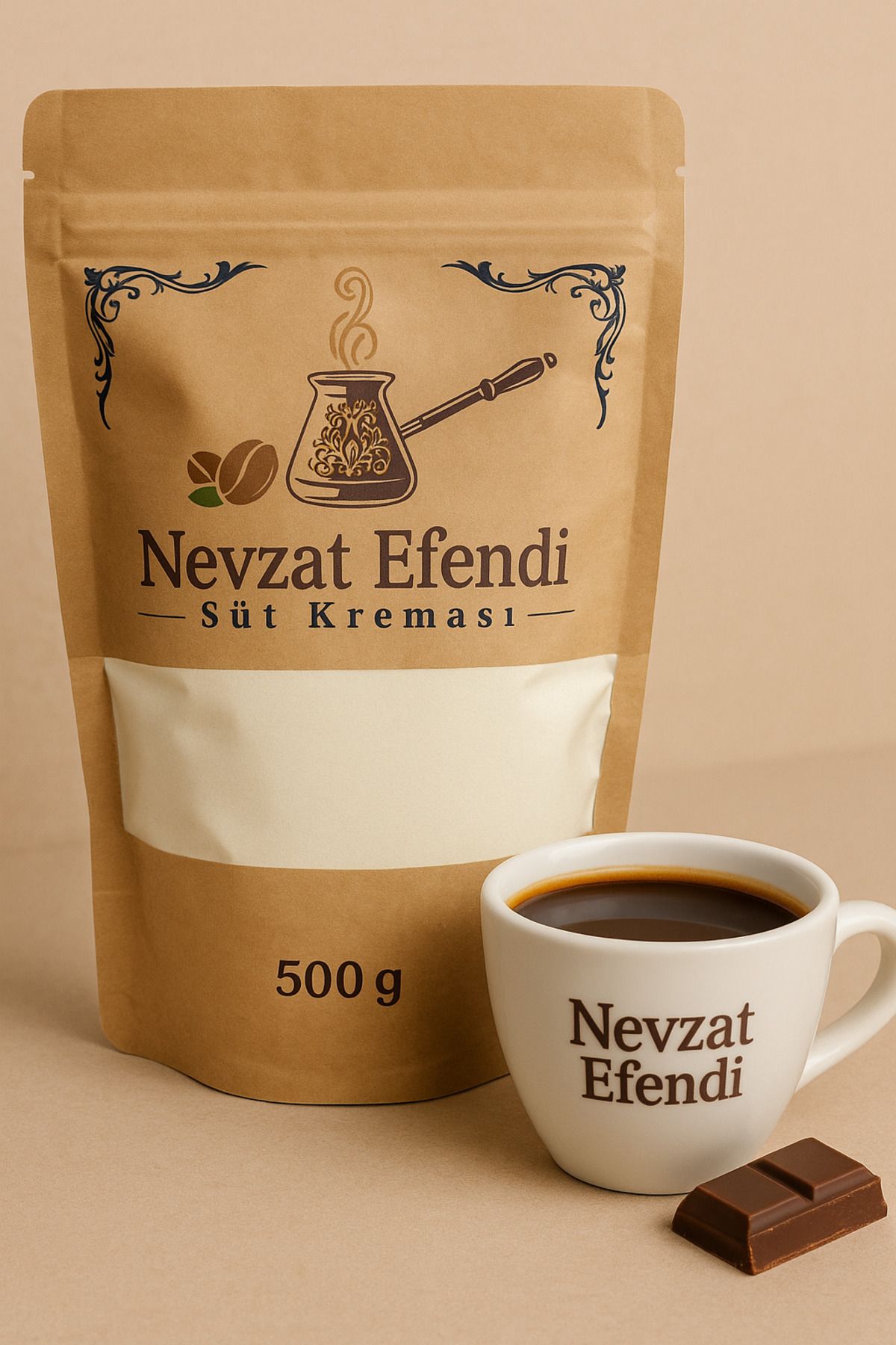 nevzatefendi Nevzat Efendi Süt Kreması 500 g – Kahveye En Yakışan Süt Tozu