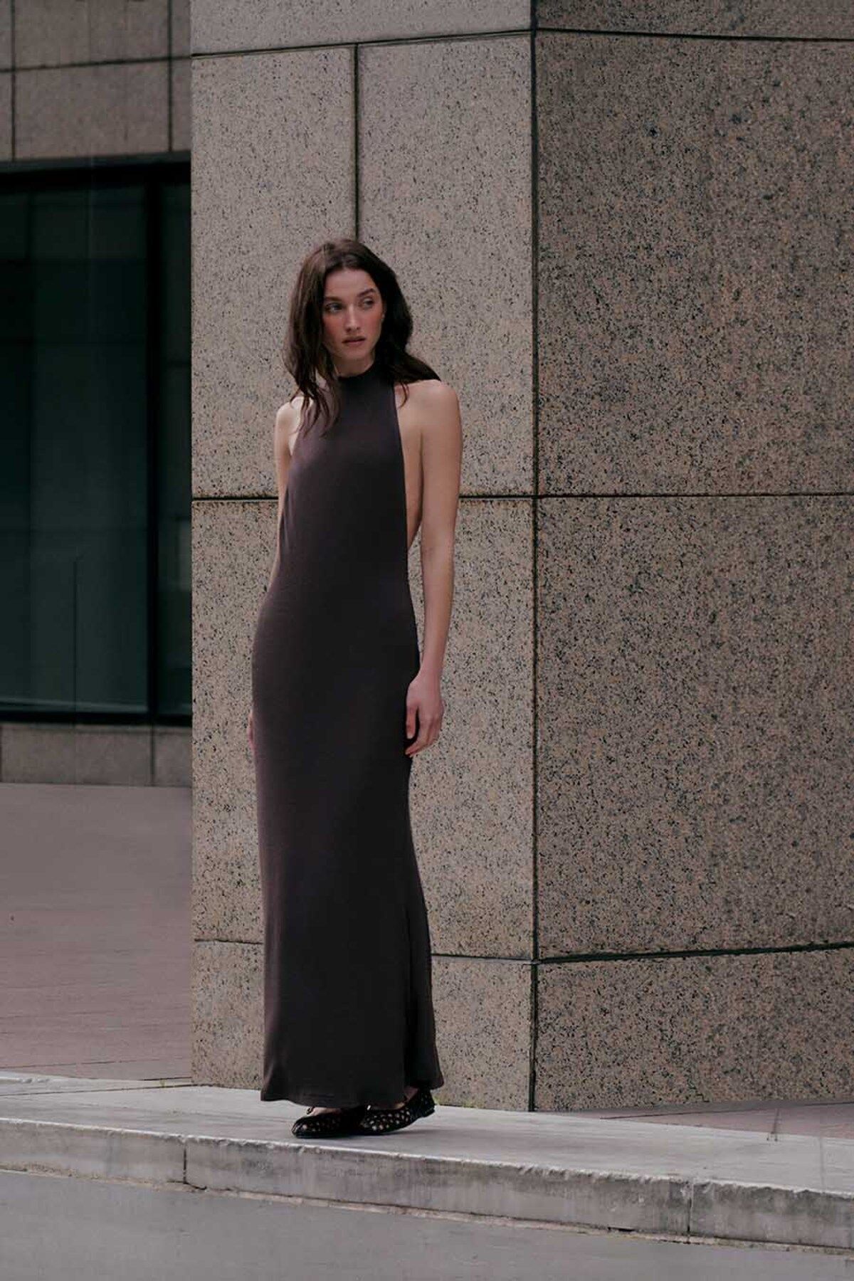 sands Blush Elbise - Kahverengi