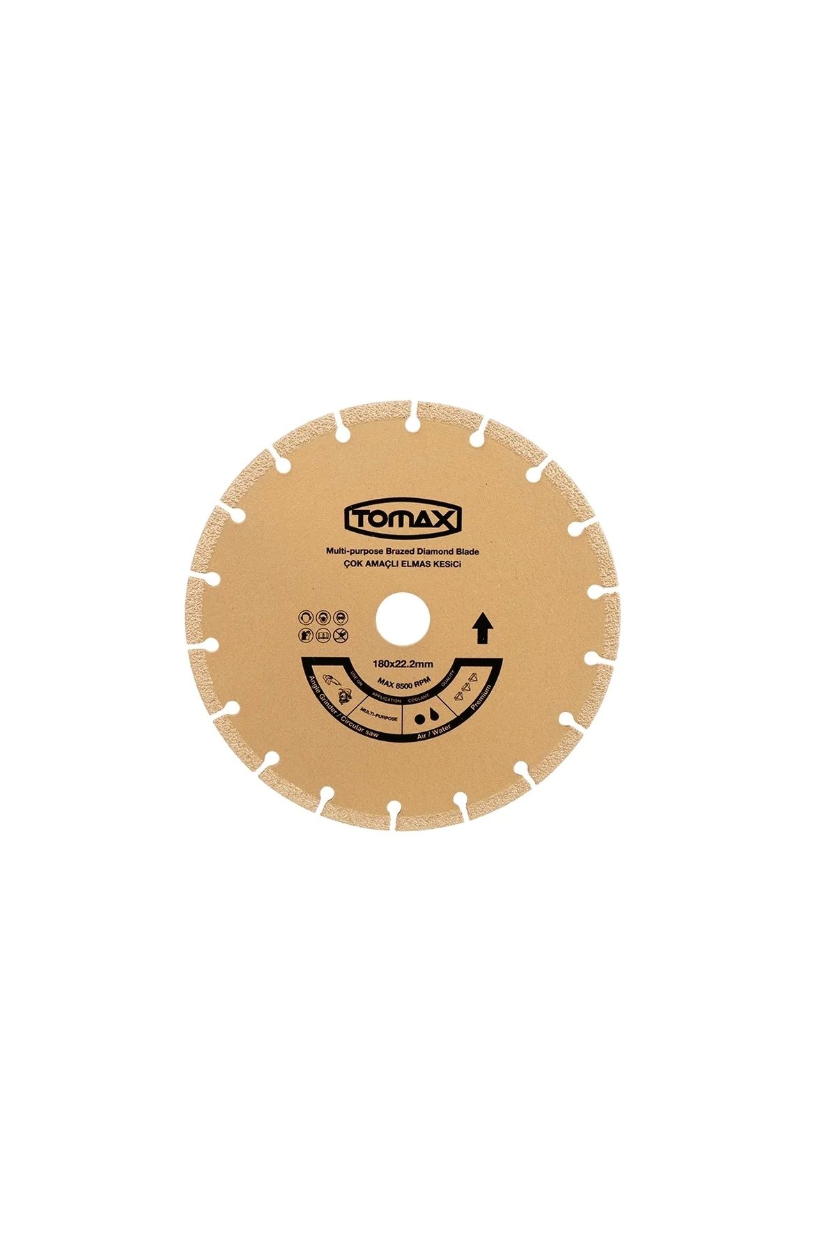 shopwave Çok Amaçlı Elmas Kesici Disk - 180x22