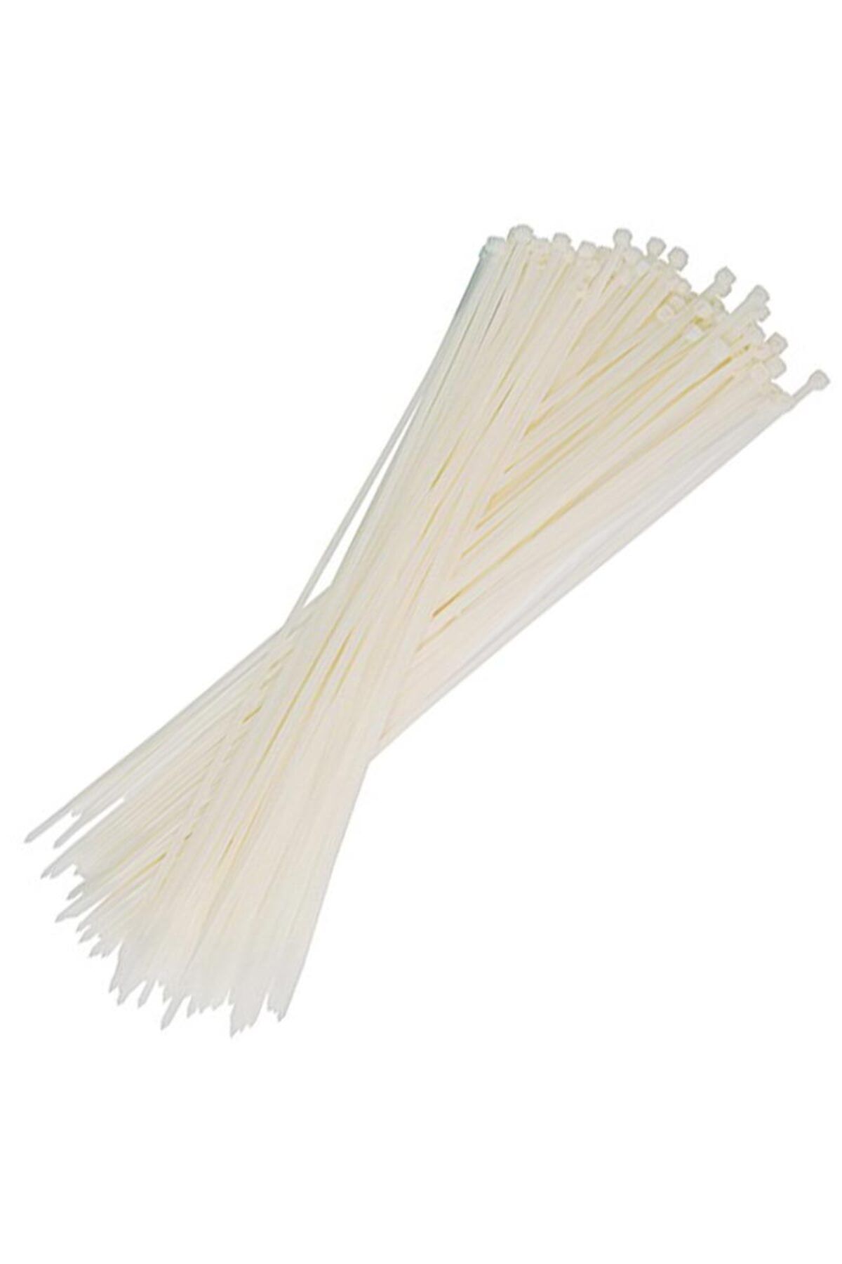 Trade Jam 30 CM 3.6 MM KABLO BAĞI BEYAZ (100LÜ PAKET) (4396)