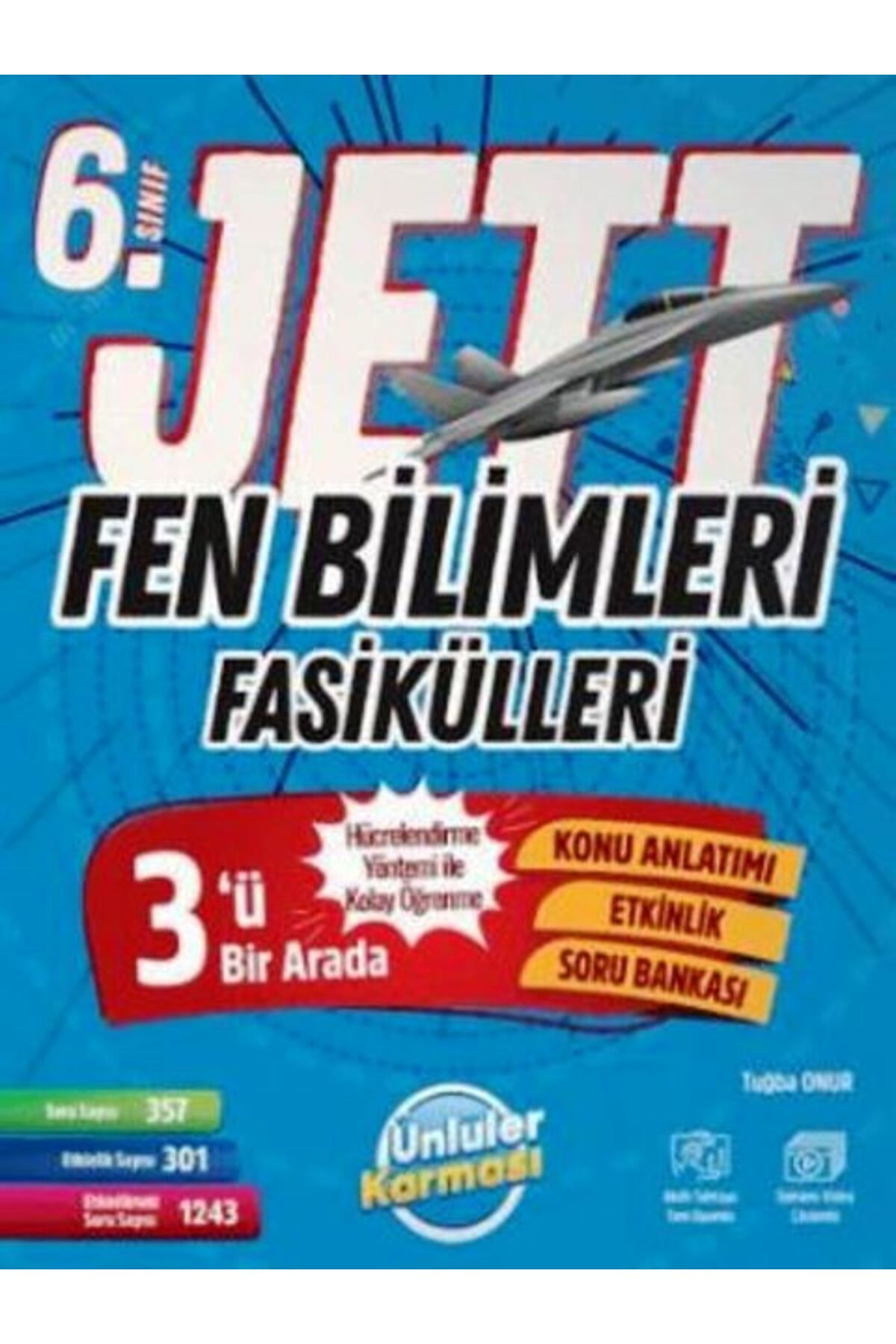 Ünlüler Karması Yayınları 6. Sınıf Fen Bilimleri Jett Soru Fasikülleri