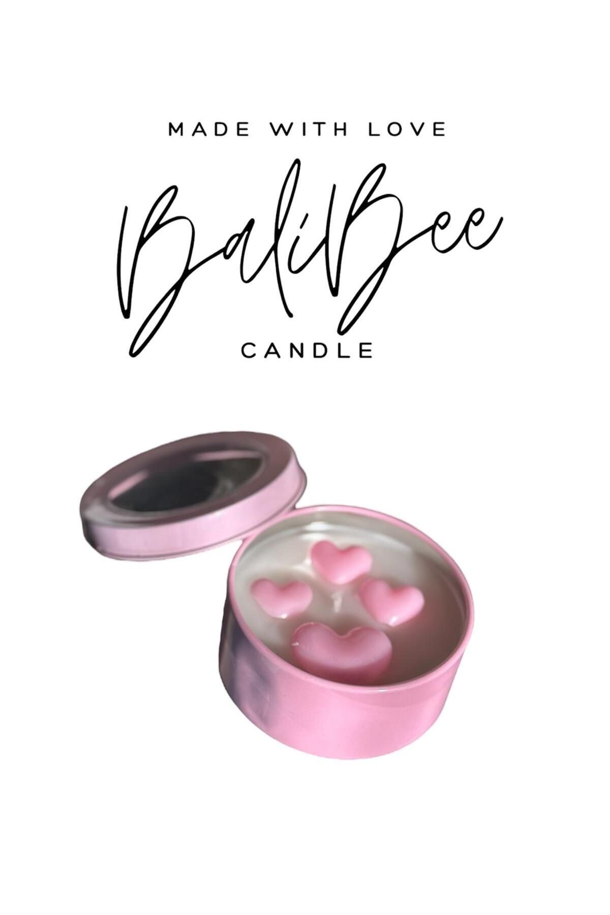 BalibeeCandle Renkli Metal Kutuda hediyelik Mum