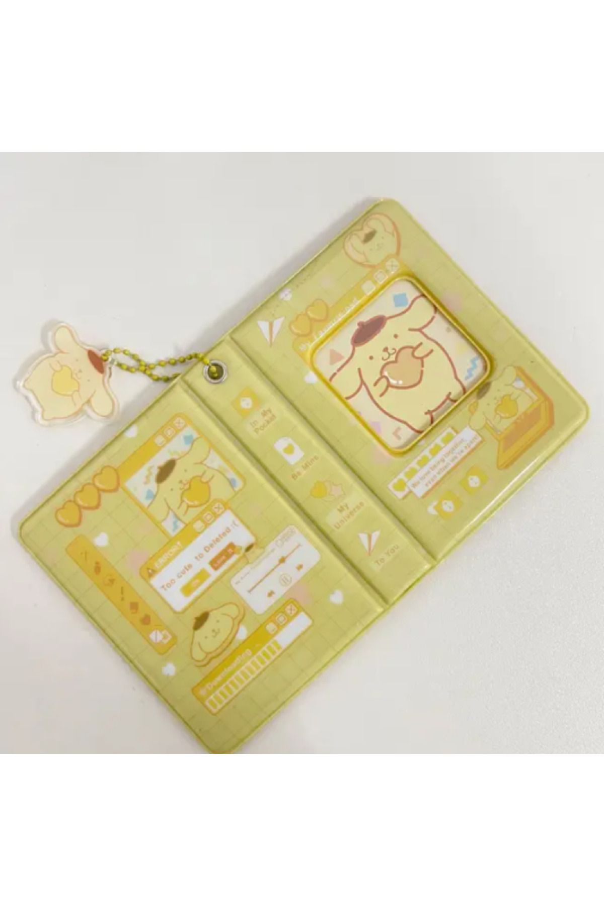 Kaptan Mavi Cinnamoroll Kuromi Pochacco My Melody Pompompurin Binder Fotoğraf Albümü Pckart Fotokartlık
