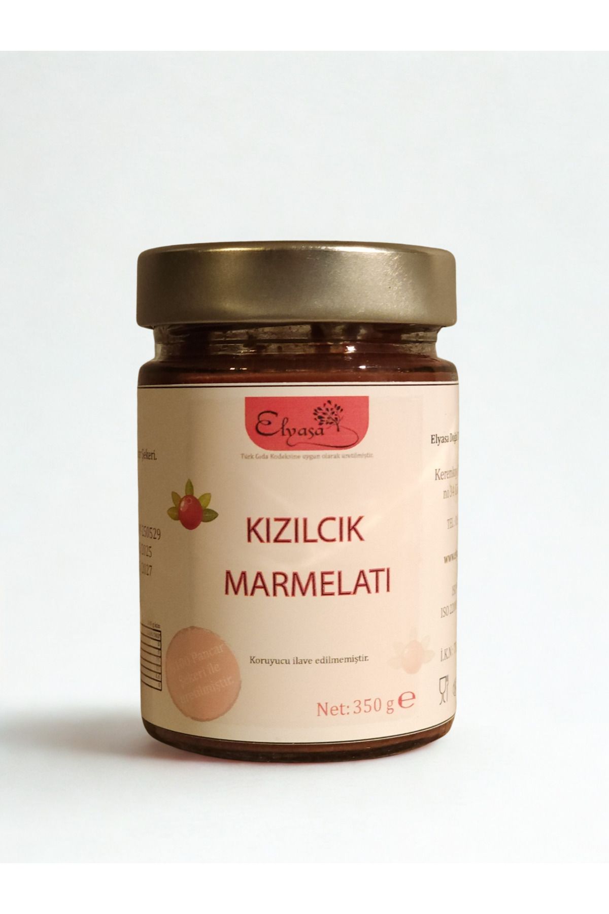 Elyasa kızılcık marmelatı