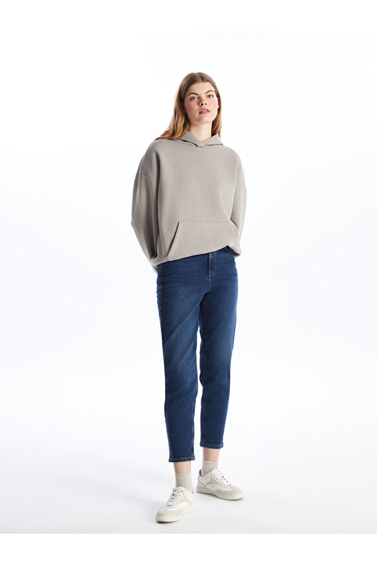 LC Waikiki Mom Fit Kadın Jean Pantolon