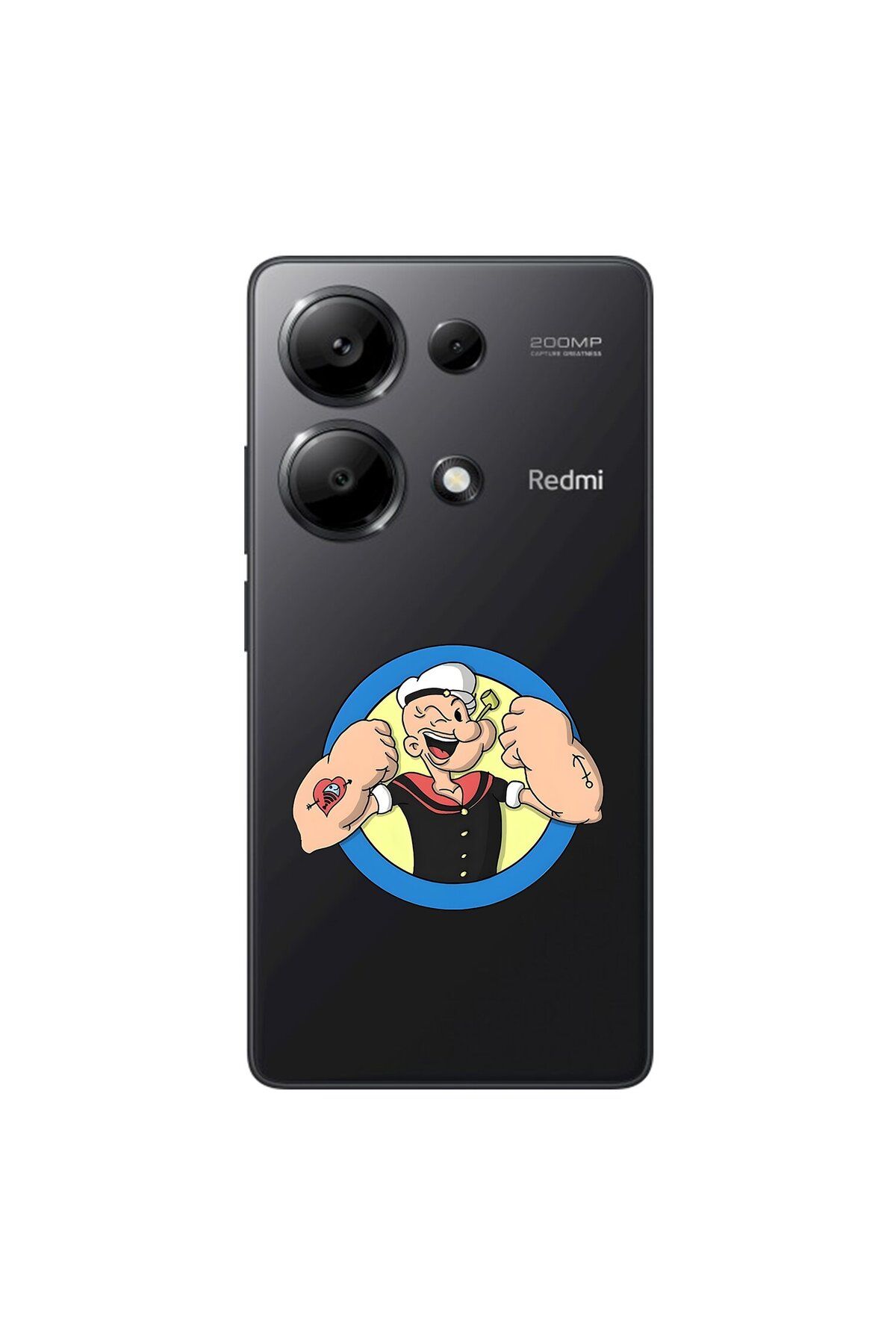 Dali Design Xiaomi Redmi Note 13 Pro Uyumlu Şeffaf Kılıf Cartoon 12 Tasarımlı